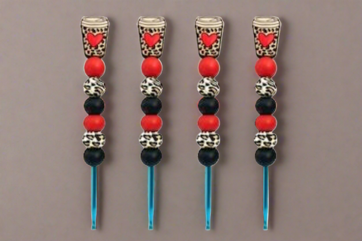Mocha Cup Beaded Crochet Hook