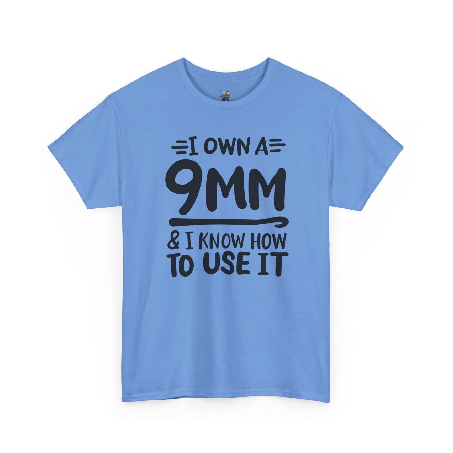 Funny Crochet Theme Unisex Heavy Cotton Tee