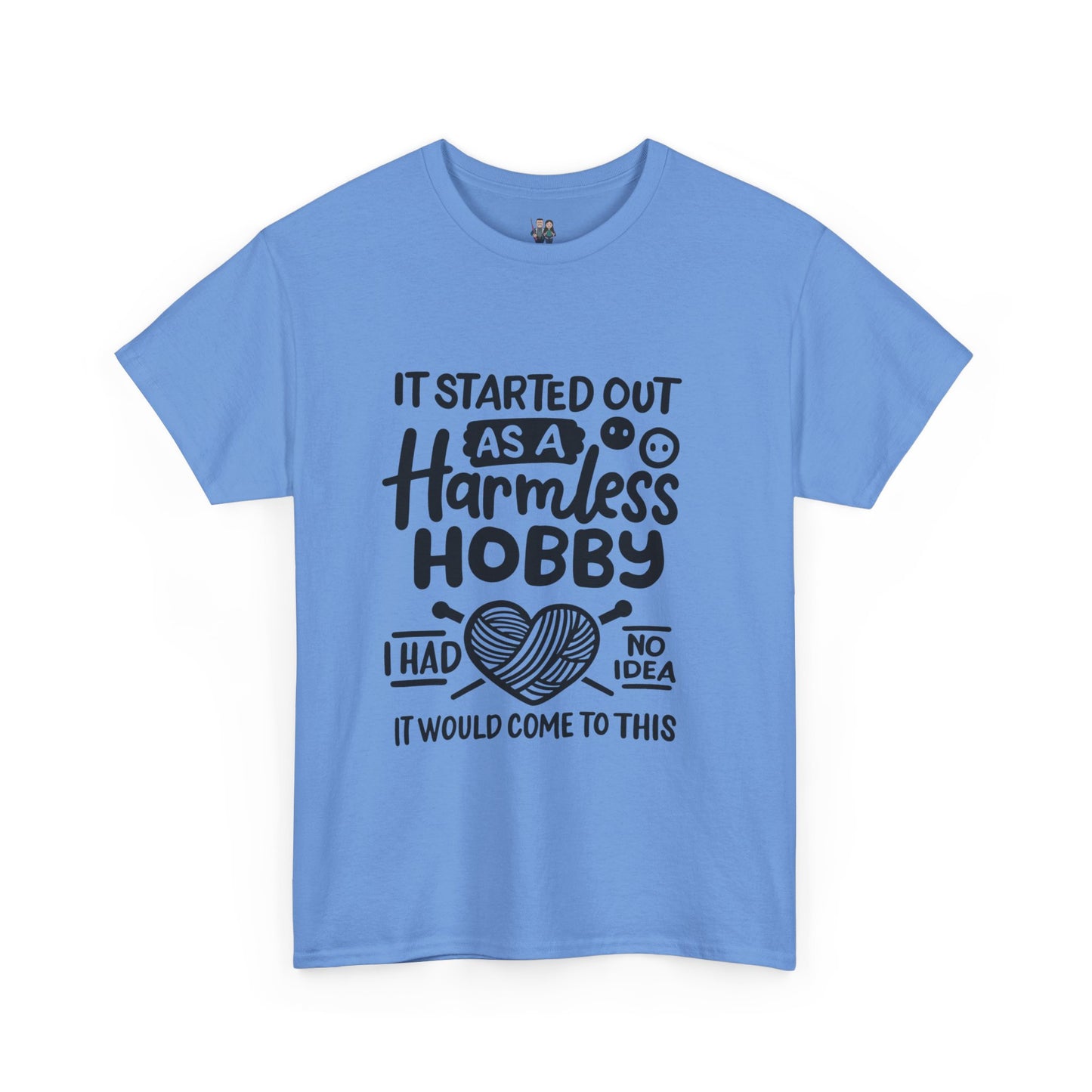 Crochet Hobby T-Shirt Unisex Heavy Cotton Tee
