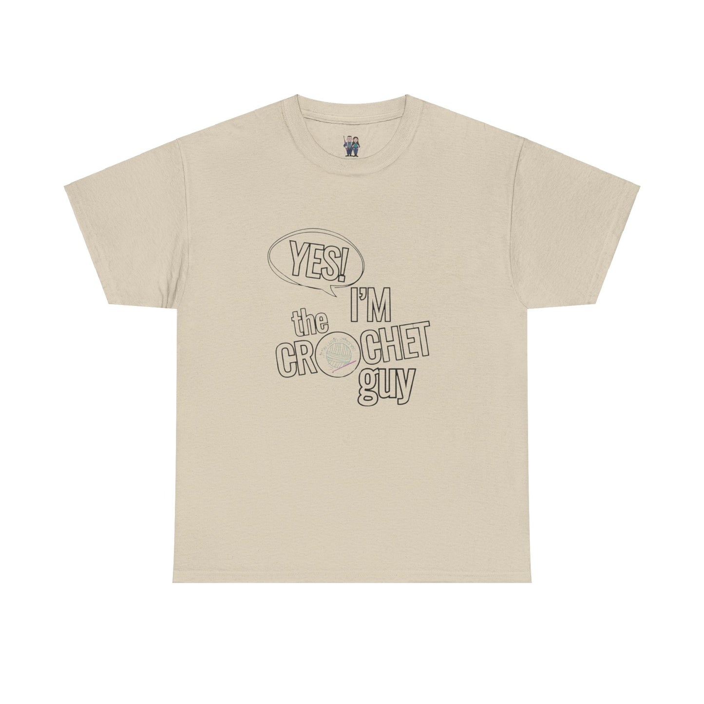 I'm The Crochet Guy Unisex Heavy Cotton Tee