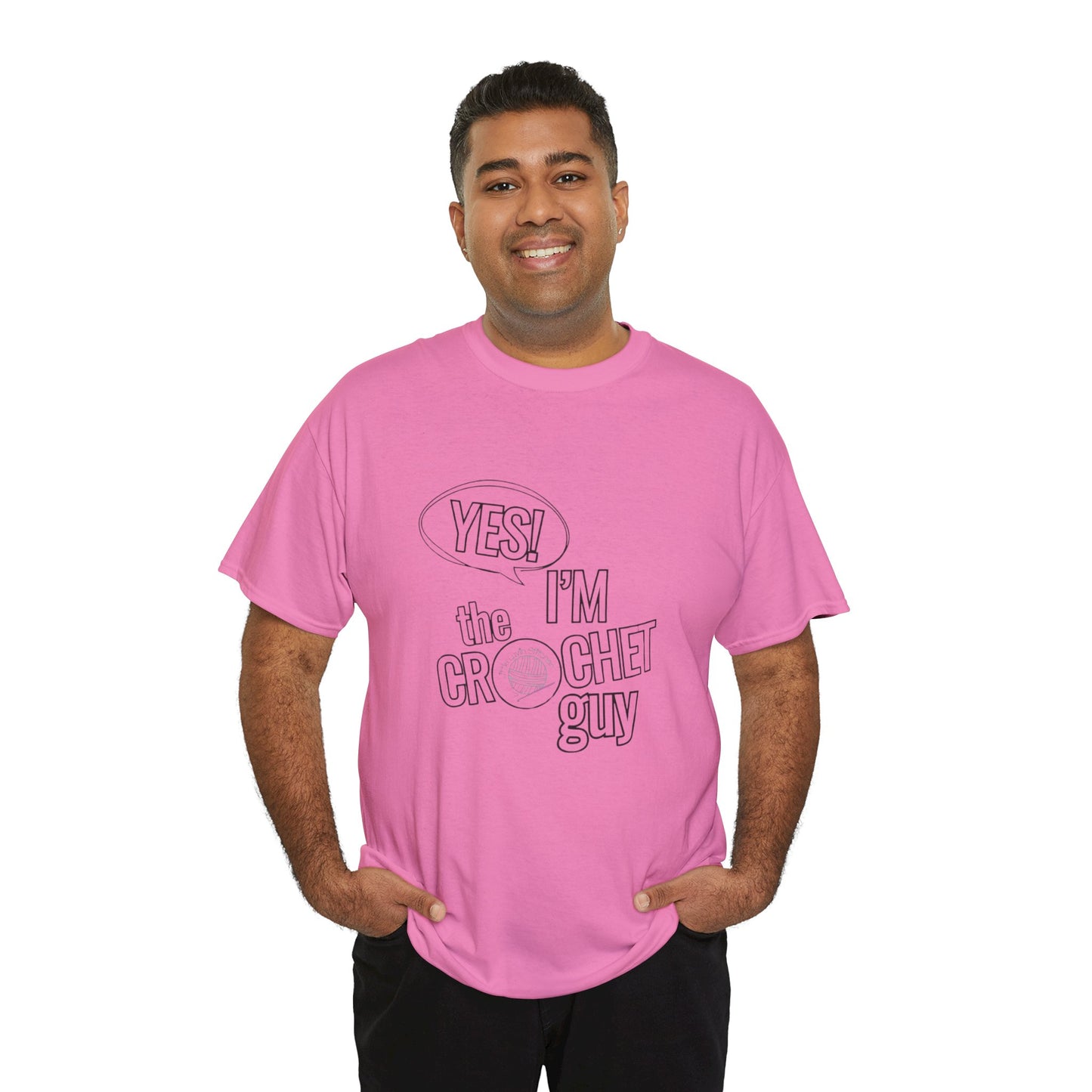 I'm The Crochet Guy Unisex Heavy Cotton Tee