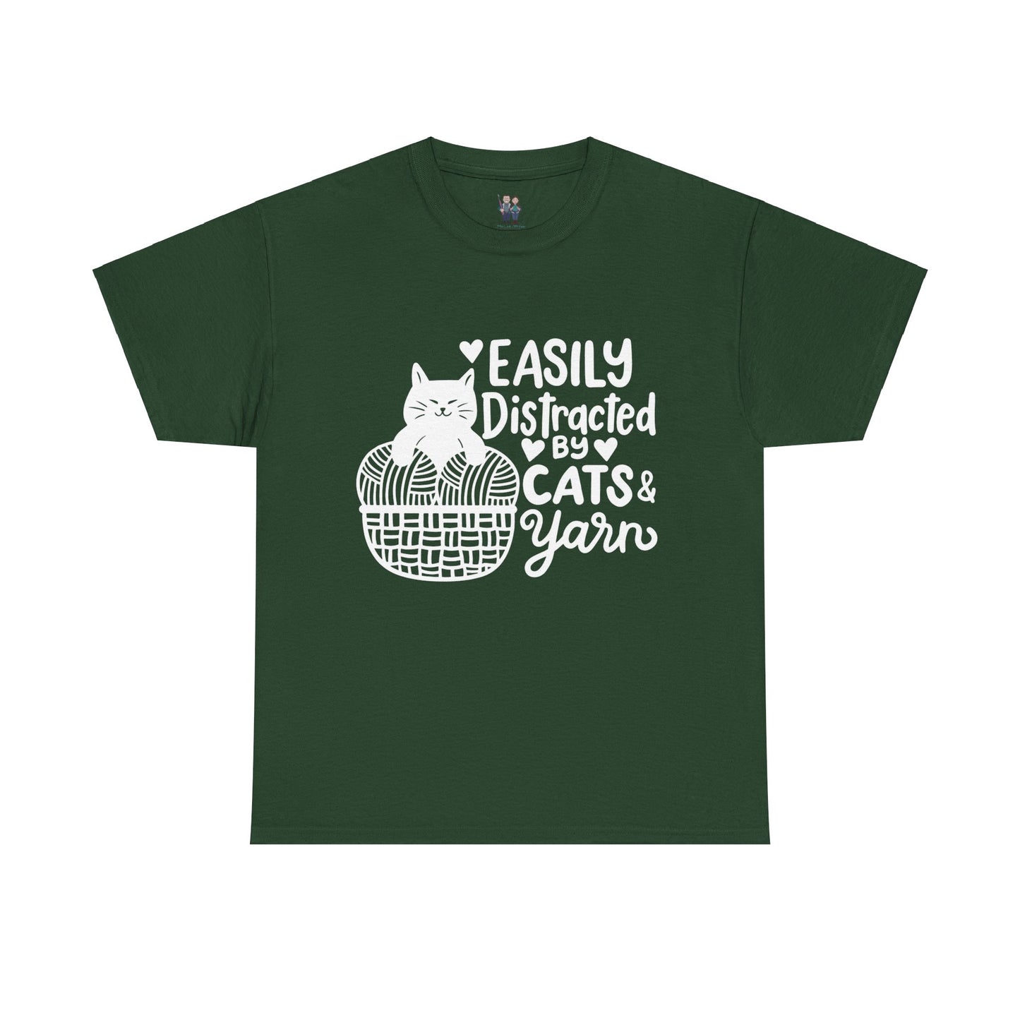 Crochet Humor Unisex Heavy Cotton Tee