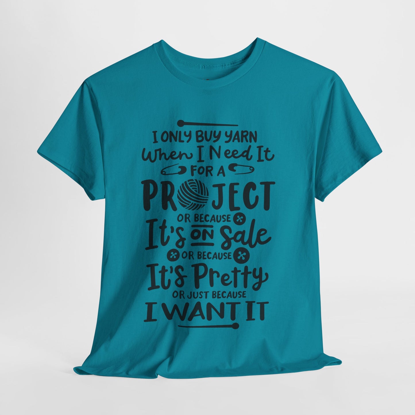 Funny Crochet Theme Unisex Heavy Cotton Tee
