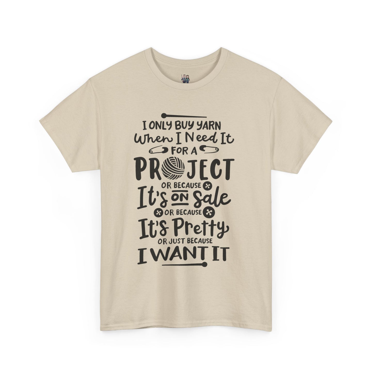 Funny Crochet Theme Unisex Heavy Cotton Tee