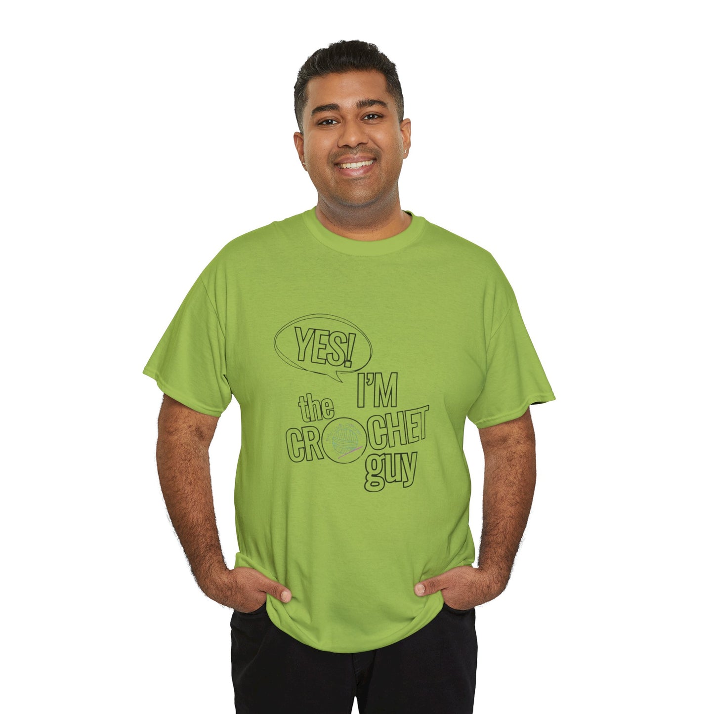 I'm The Crochet Guy Unisex Heavy Cotton Tee