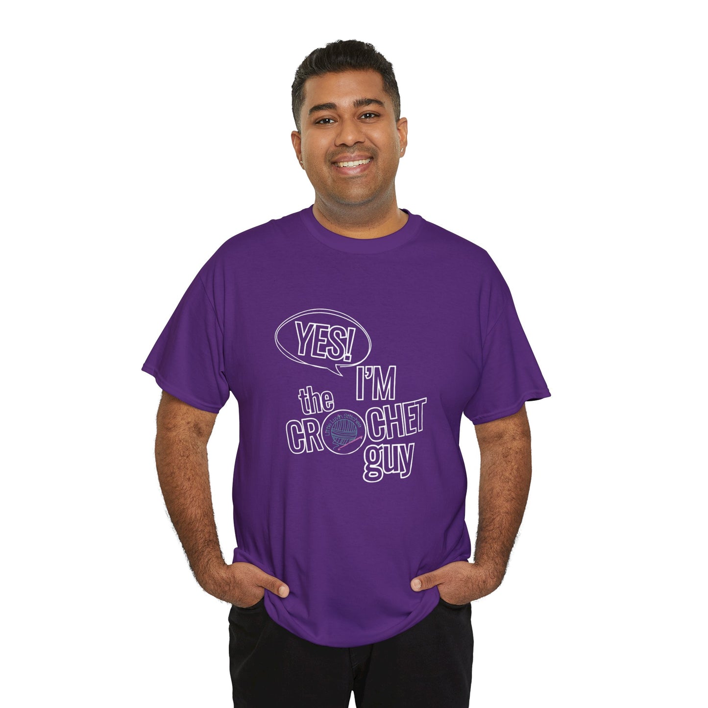 I'm The Crochet Guy Unisex Heavy Cotton Tee