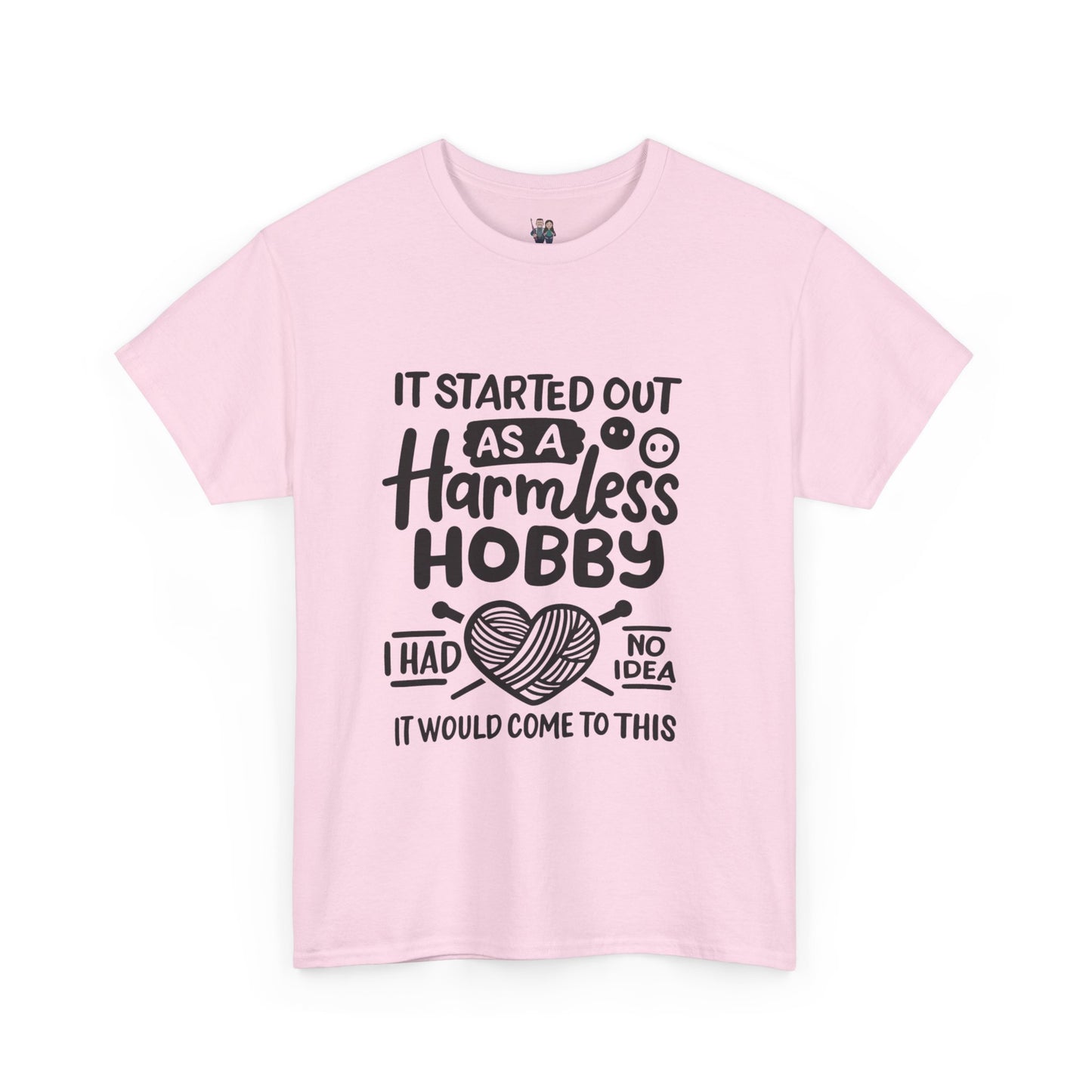 Crochet Hobby T-Shirt Unisex Heavy Cotton Tee