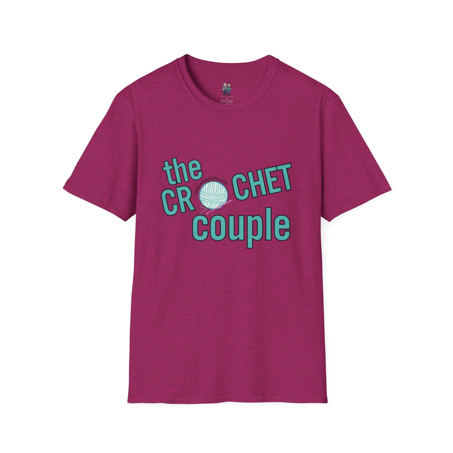 Crochet Couple Unisex Softstyle T-Shirt