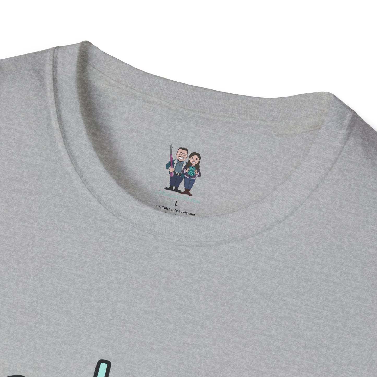 Sashay Crochet, Unisex Softstyle T-Shirt, Comfortable and Extra Soft