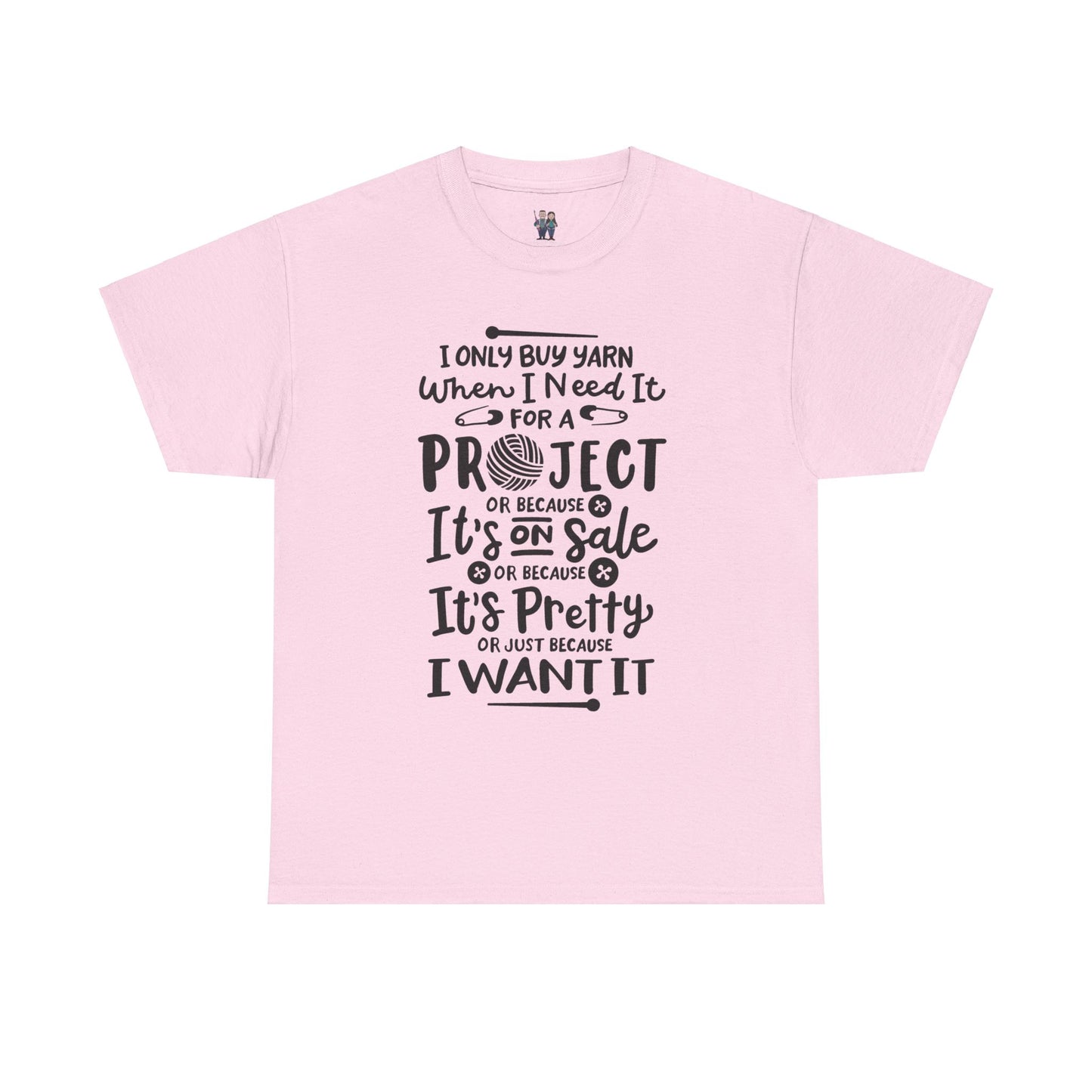 Funny Crochet Theme Unisex Heavy Cotton Tee