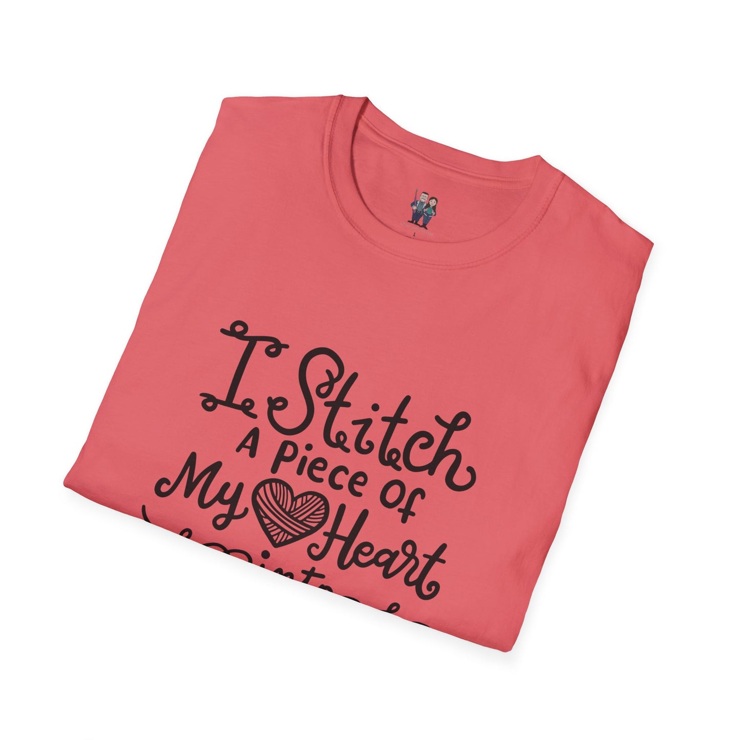 Thoughtful Crochet Saying Unisex Softstyle Tee, Gift For Crochet Lover