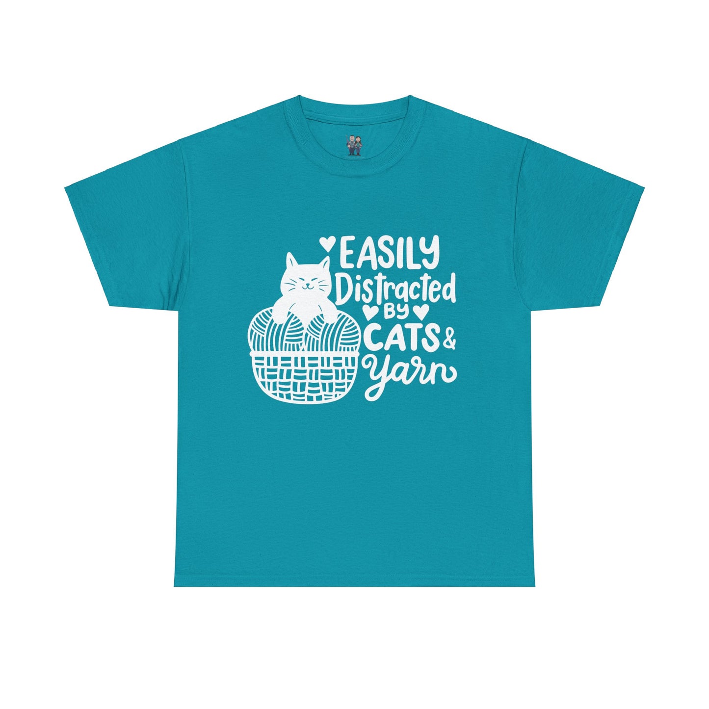Crochet Humor Unisex Heavy Cotton Tee