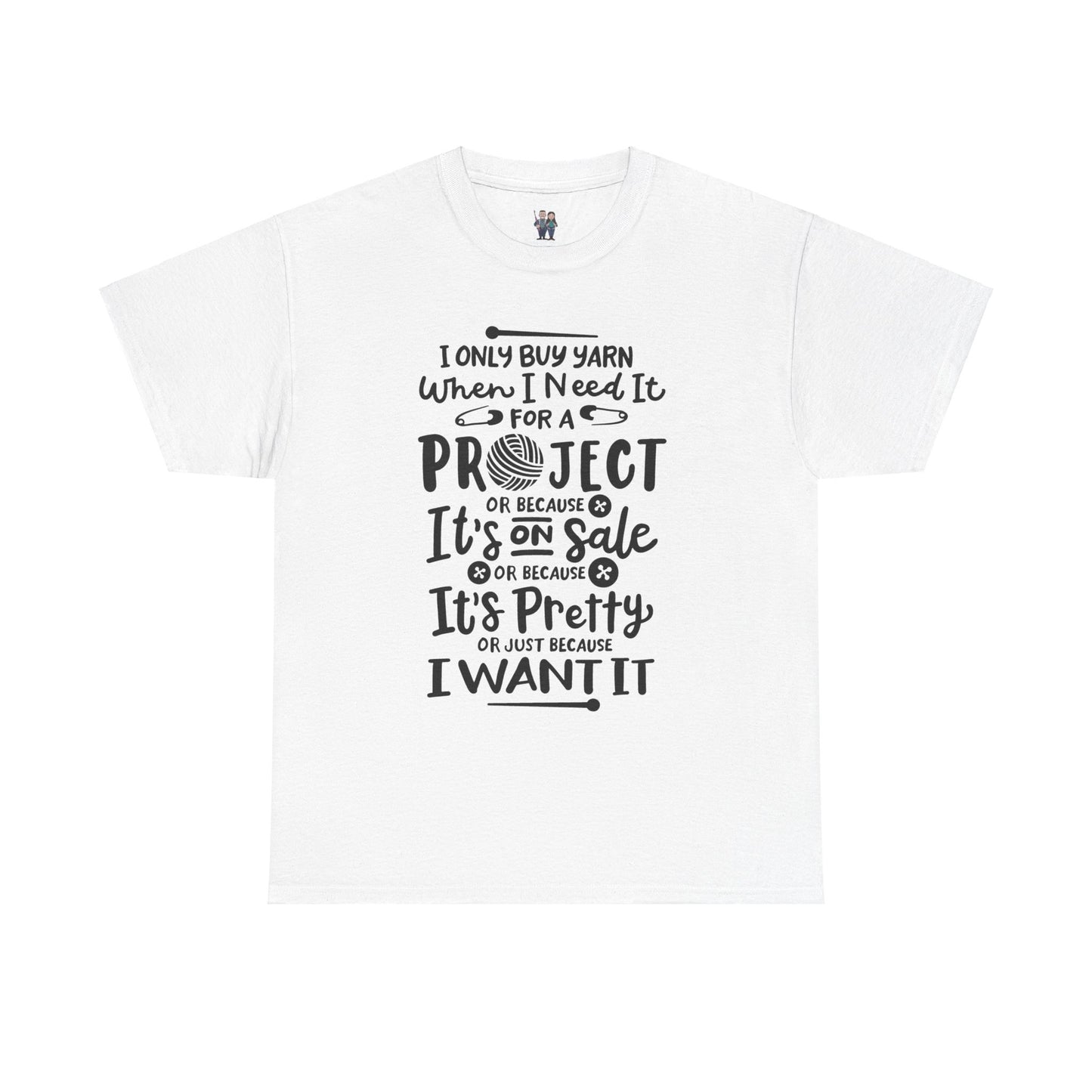 Funny Crochet Theme Unisex Heavy Cotton Tee