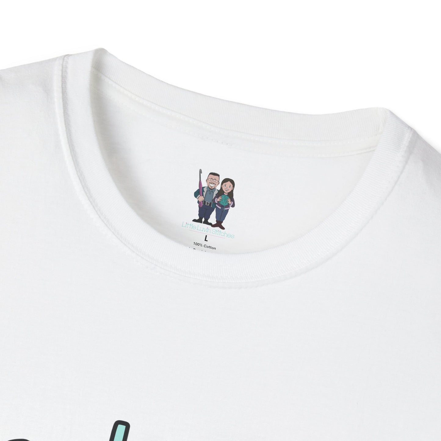 Sashay Crochet, Unisex Softstyle T-Shirt, Comfortable and Extra Soft