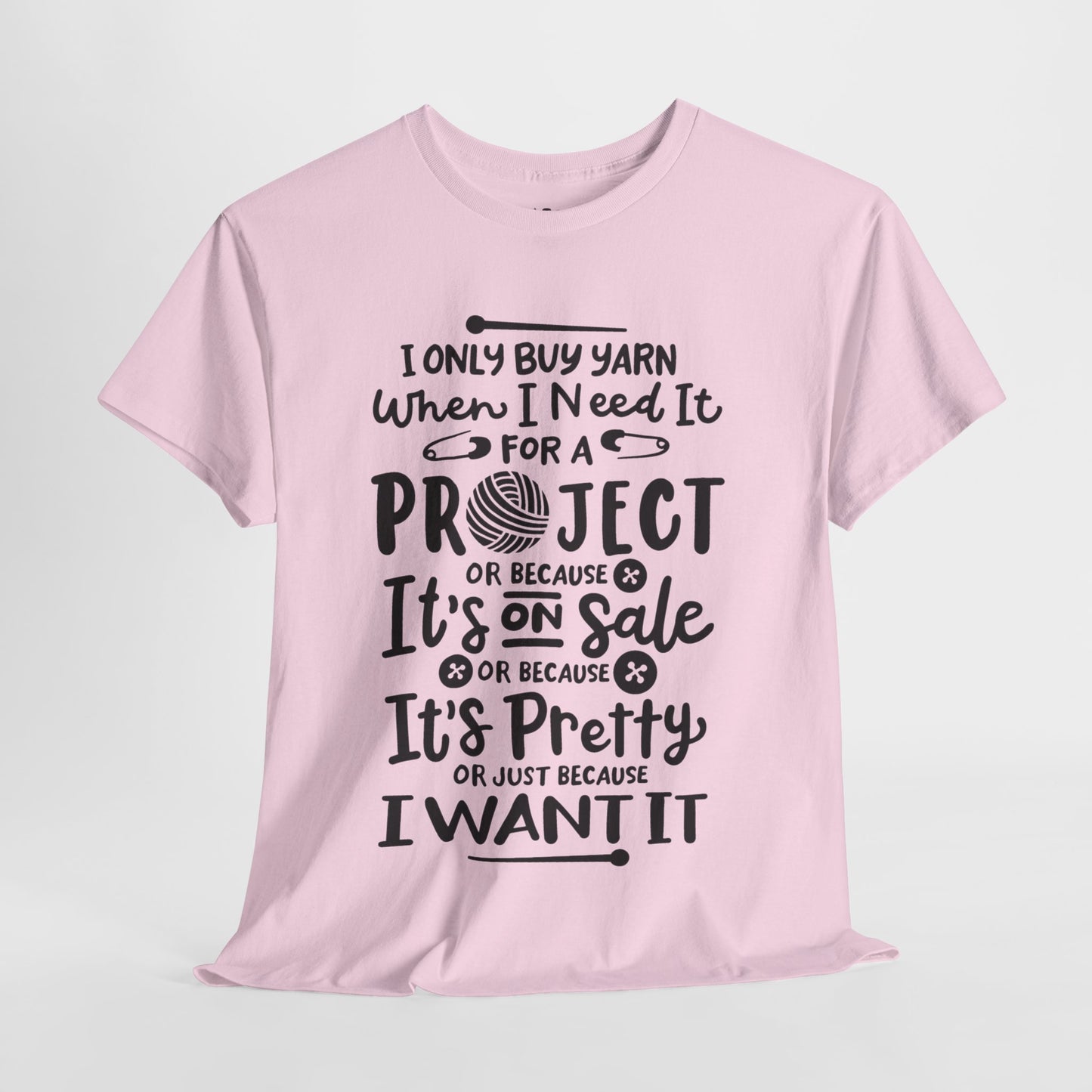 Funny Crochet Theme Unisex Heavy Cotton Tee