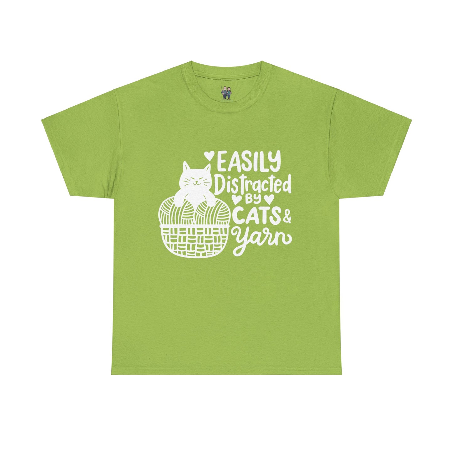 Crochet Humor Unisex Heavy Cotton Tee