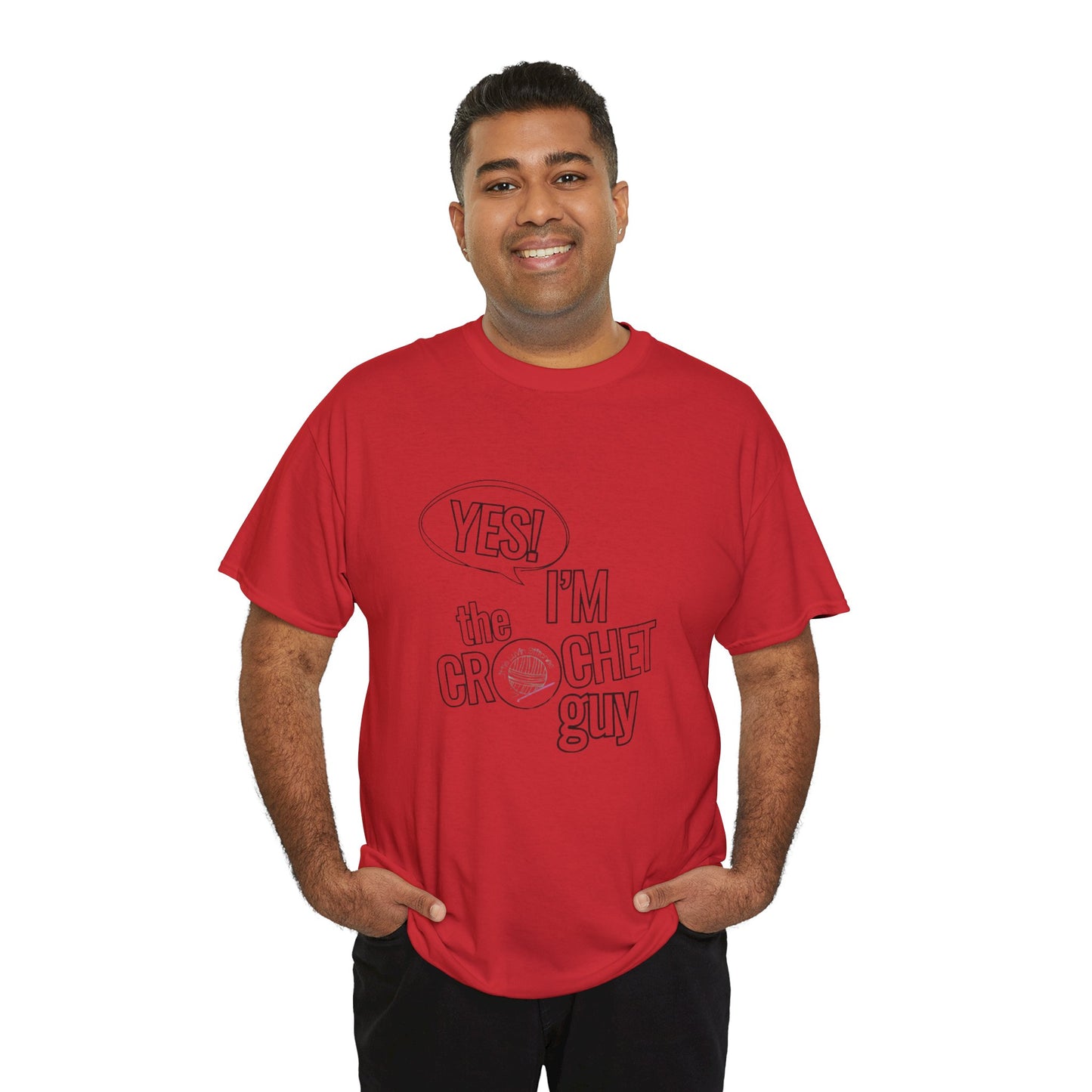 I'm The Crochet Guy Unisex Heavy Cotton Tee