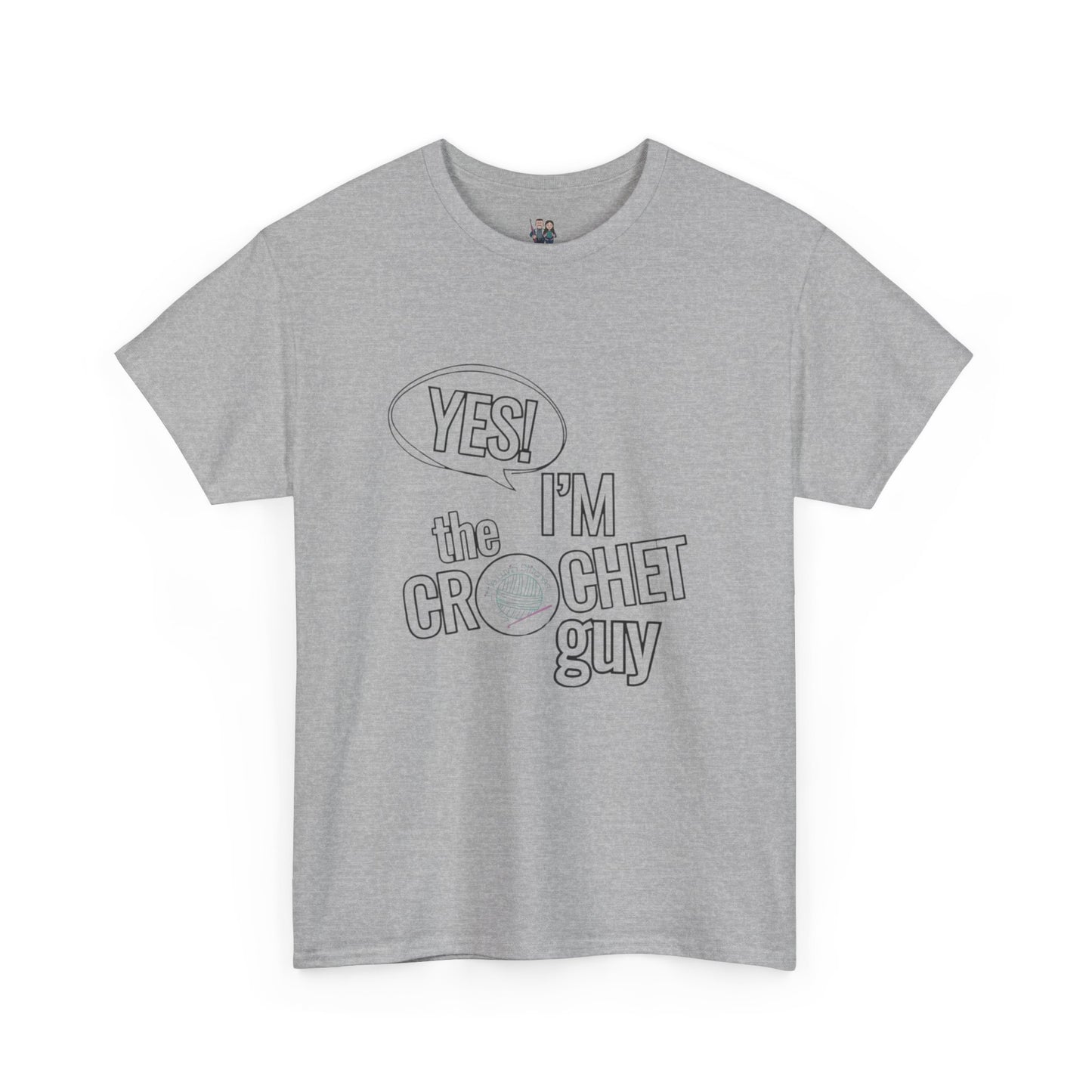 I'm The Crochet Guy Unisex Heavy Cotton Tee