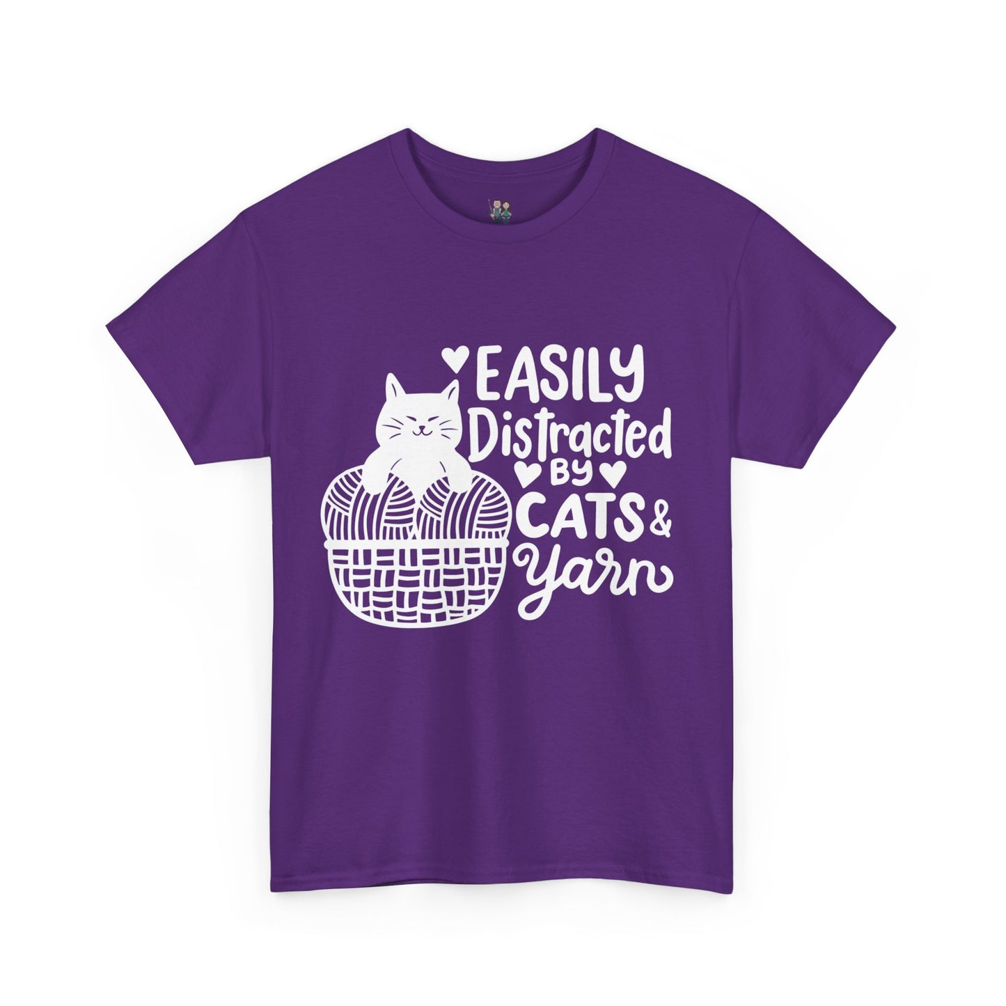 Crochet Humor Unisex Heavy Cotton Tee