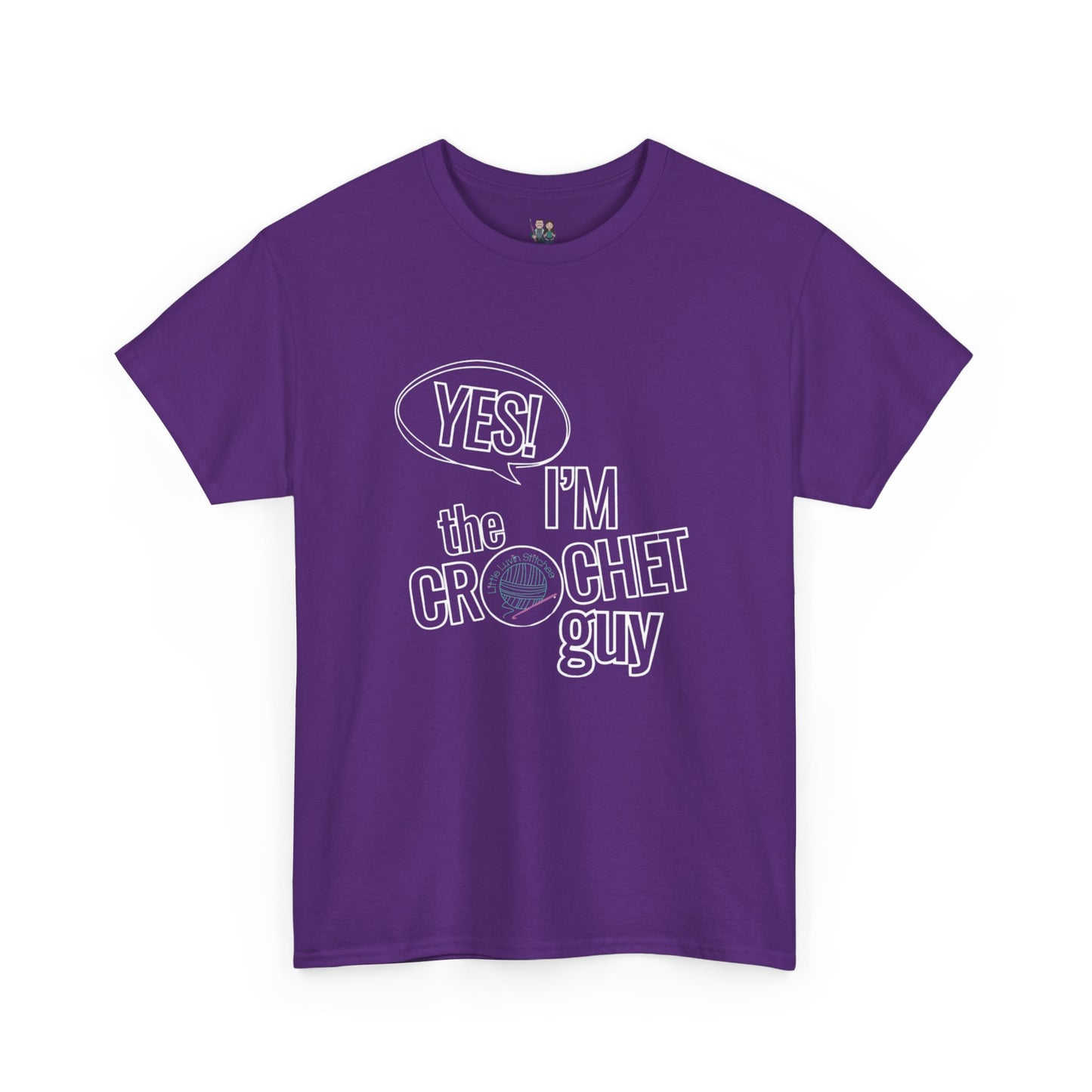 I'm The Crochet Guy Unisex Heavy Cotton Tee