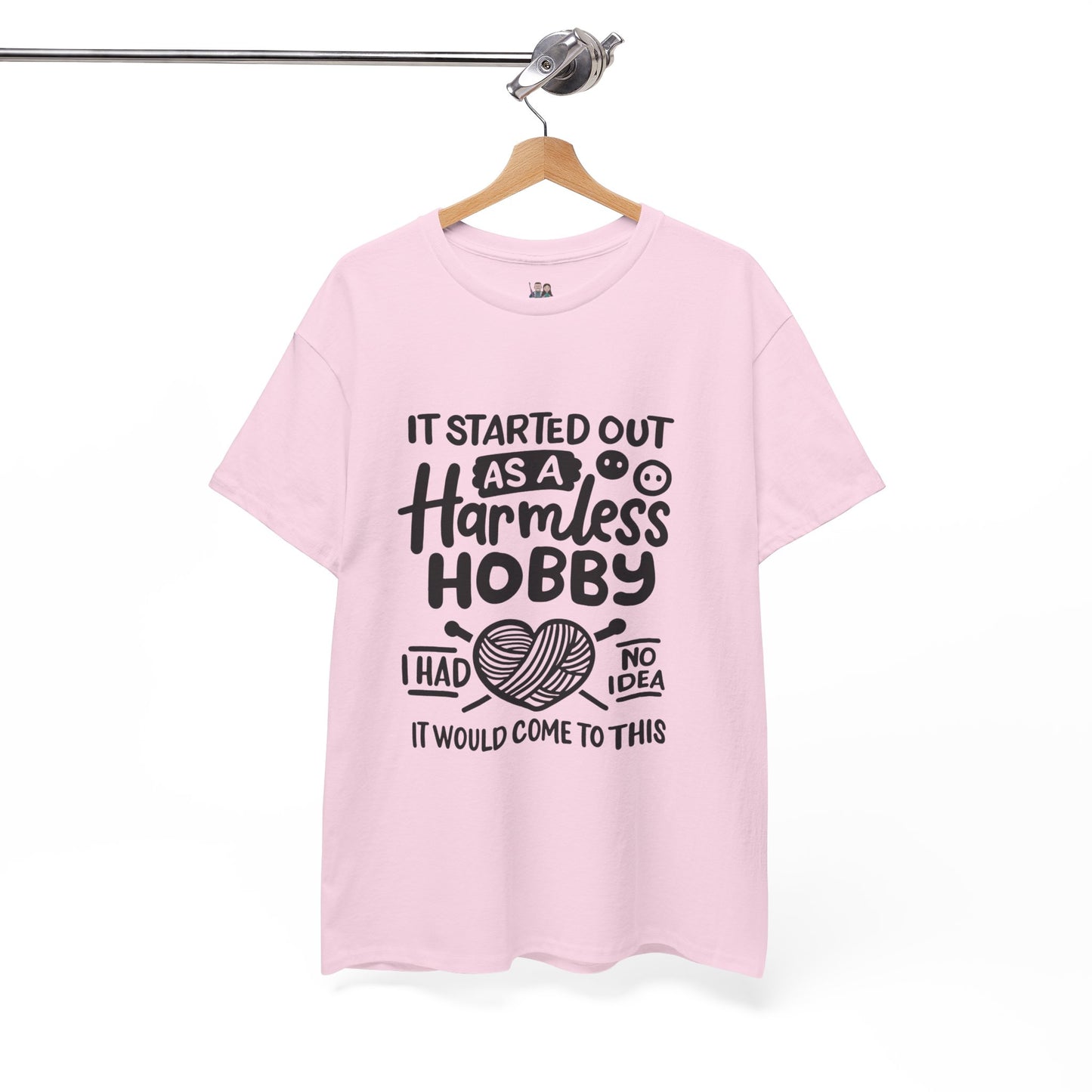 Crochet Hobby T-Shirt Unisex Heavy Cotton Tee