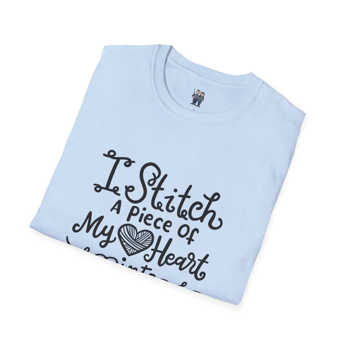 Thoughtful Crochet Saying Unisex Softstyle Tee, Gift For Crochet Lover