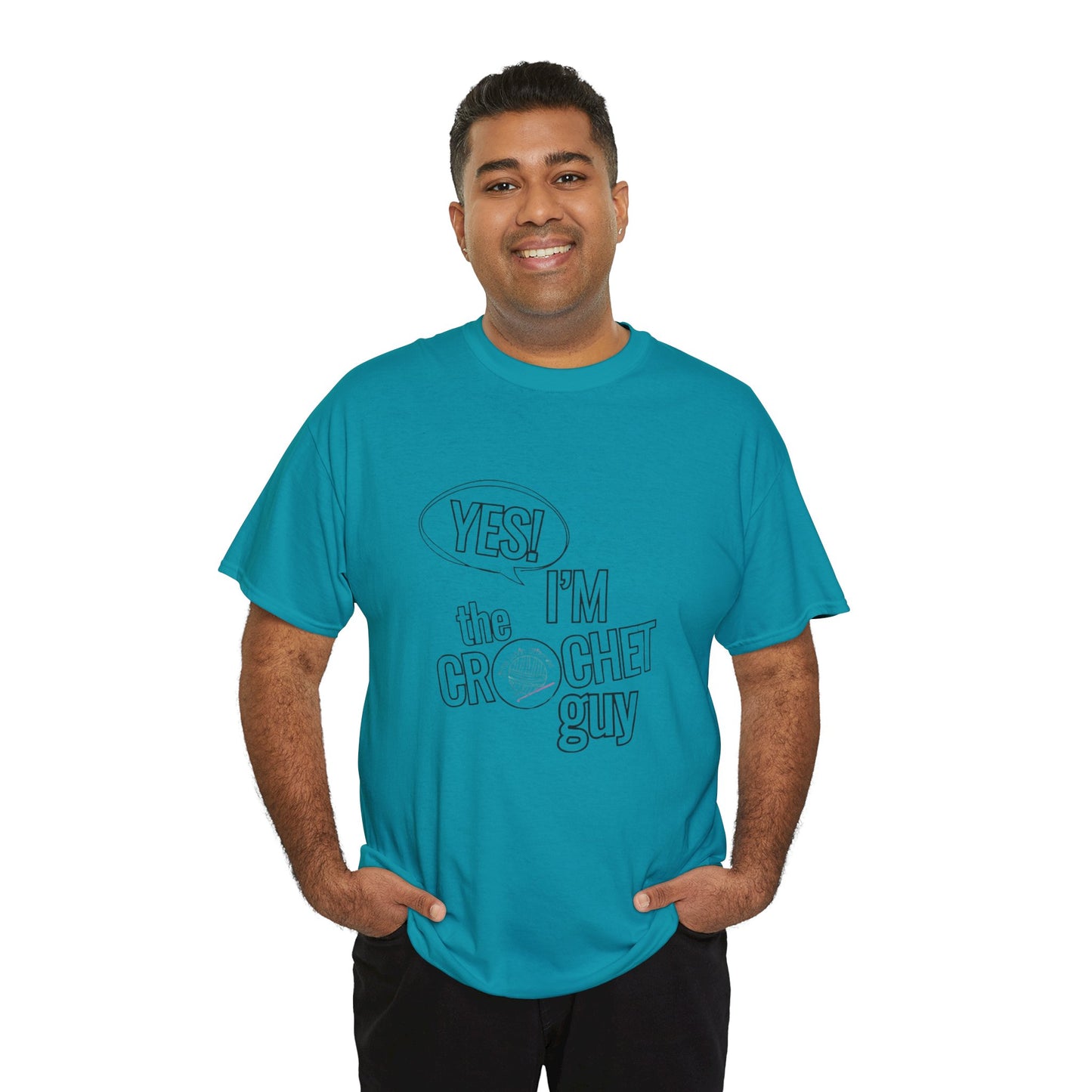 I'm The Crochet Guy Unisex Heavy Cotton Tee
