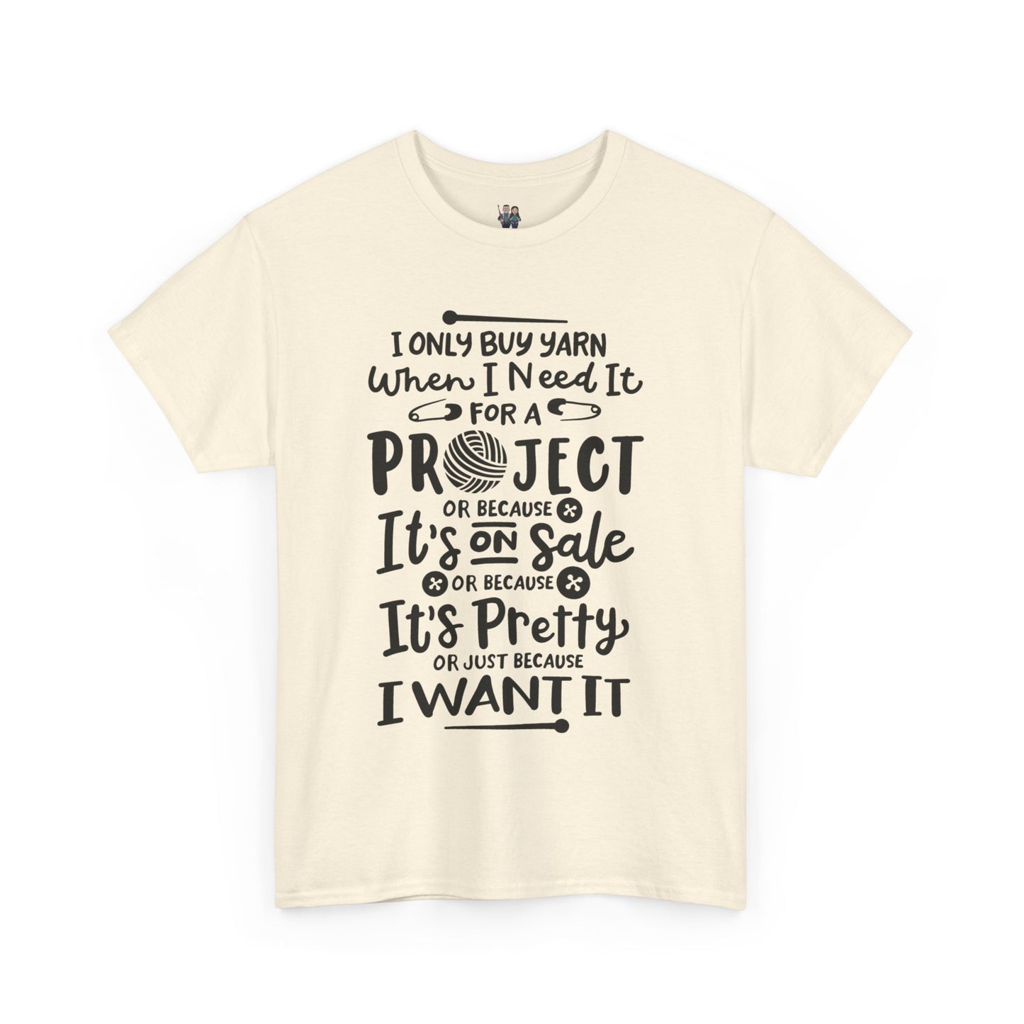 Funny Crochet Theme Unisex Heavy Cotton Tee