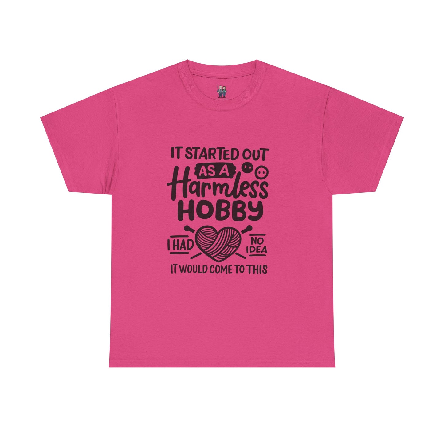 Crochet Hobby T-Shirt Unisex Heavy Cotton Tee