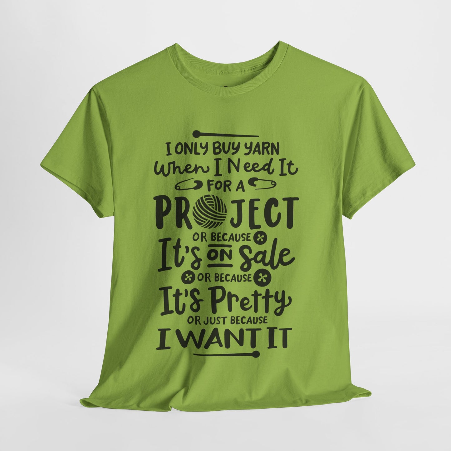 Funny Crochet Theme Unisex Heavy Cotton Tee
