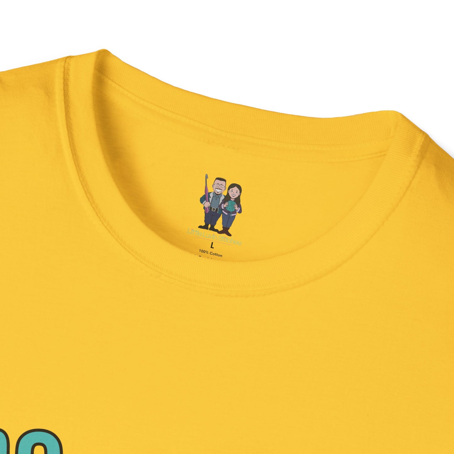 Crochet Couple Unisex Softstyle T-Shirt