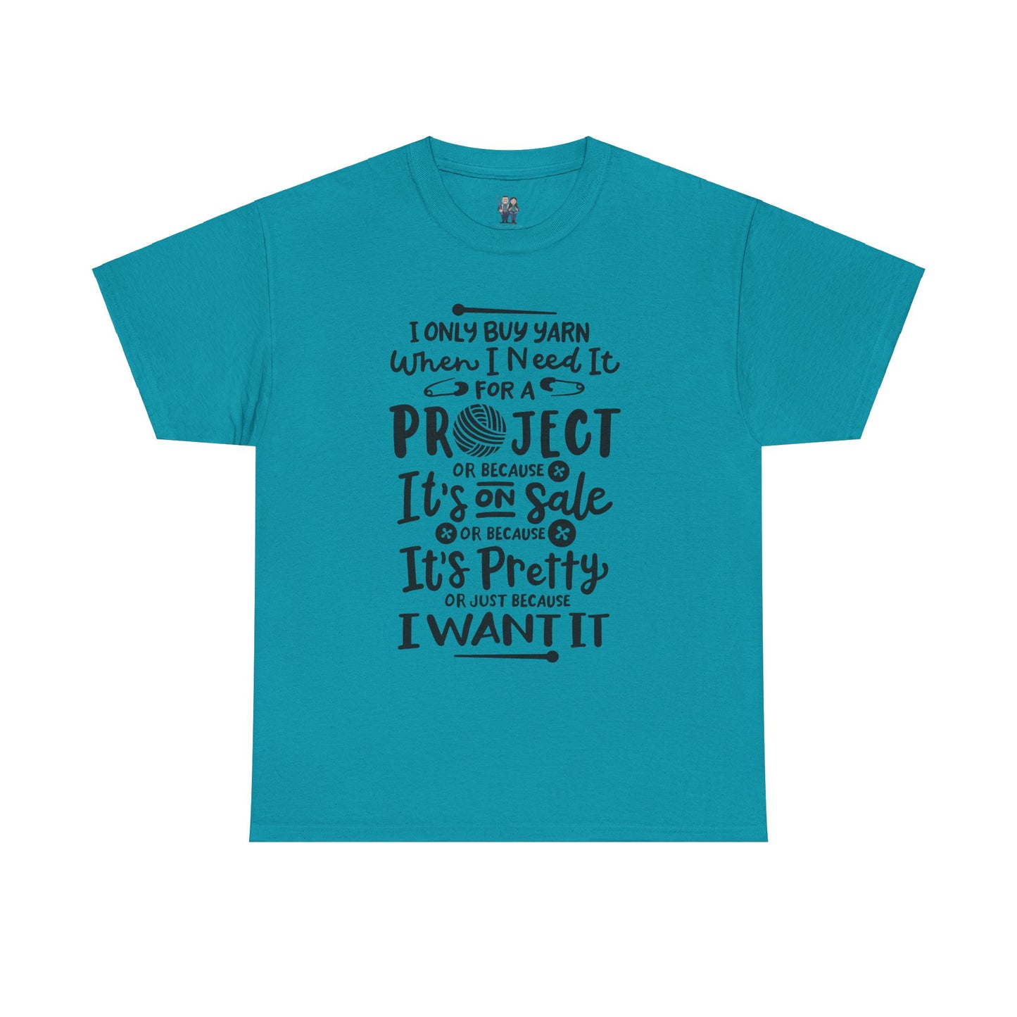 Funny Crochet Theme Unisex Heavy Cotton Tee