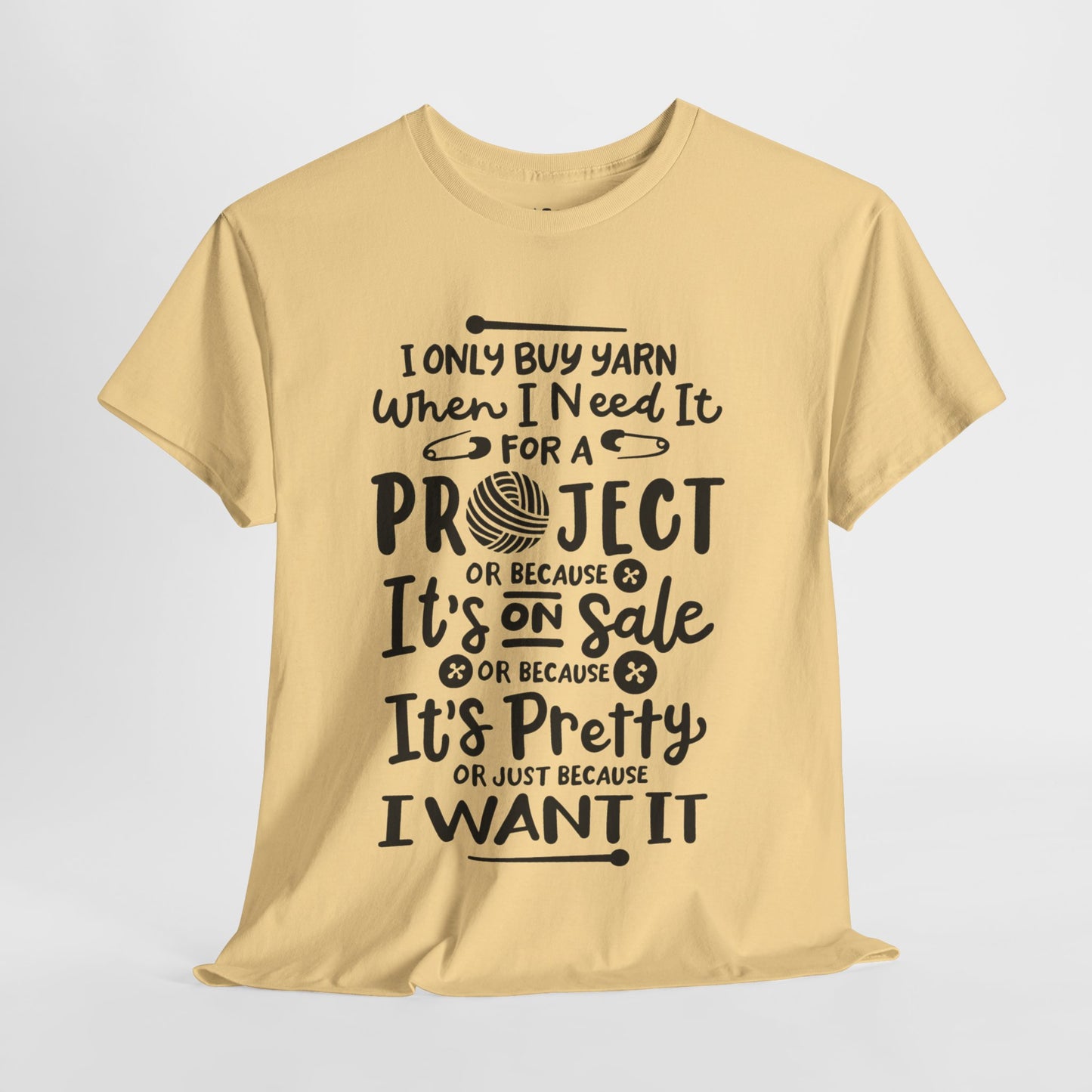 Funny Crochet Theme Unisex Heavy Cotton Tee
