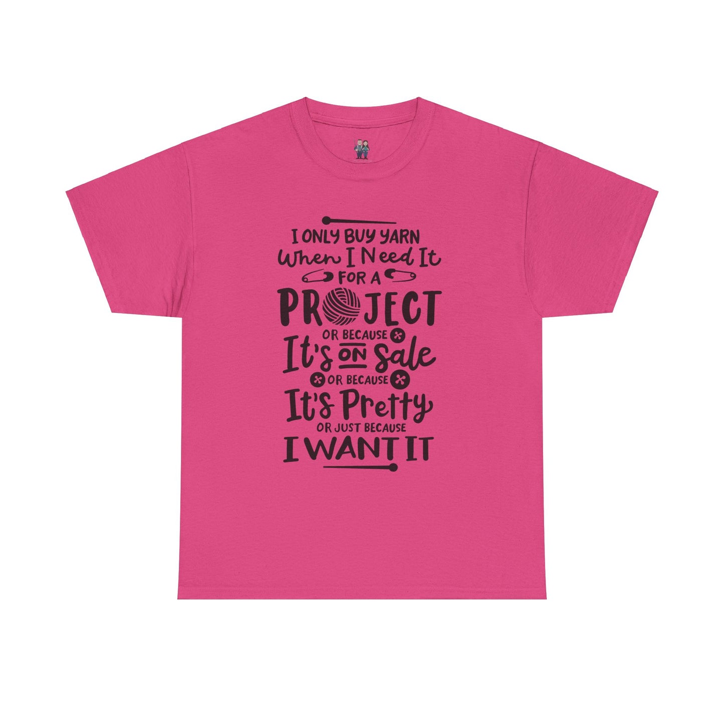 Funny Crochet Theme Unisex Heavy Cotton Tee