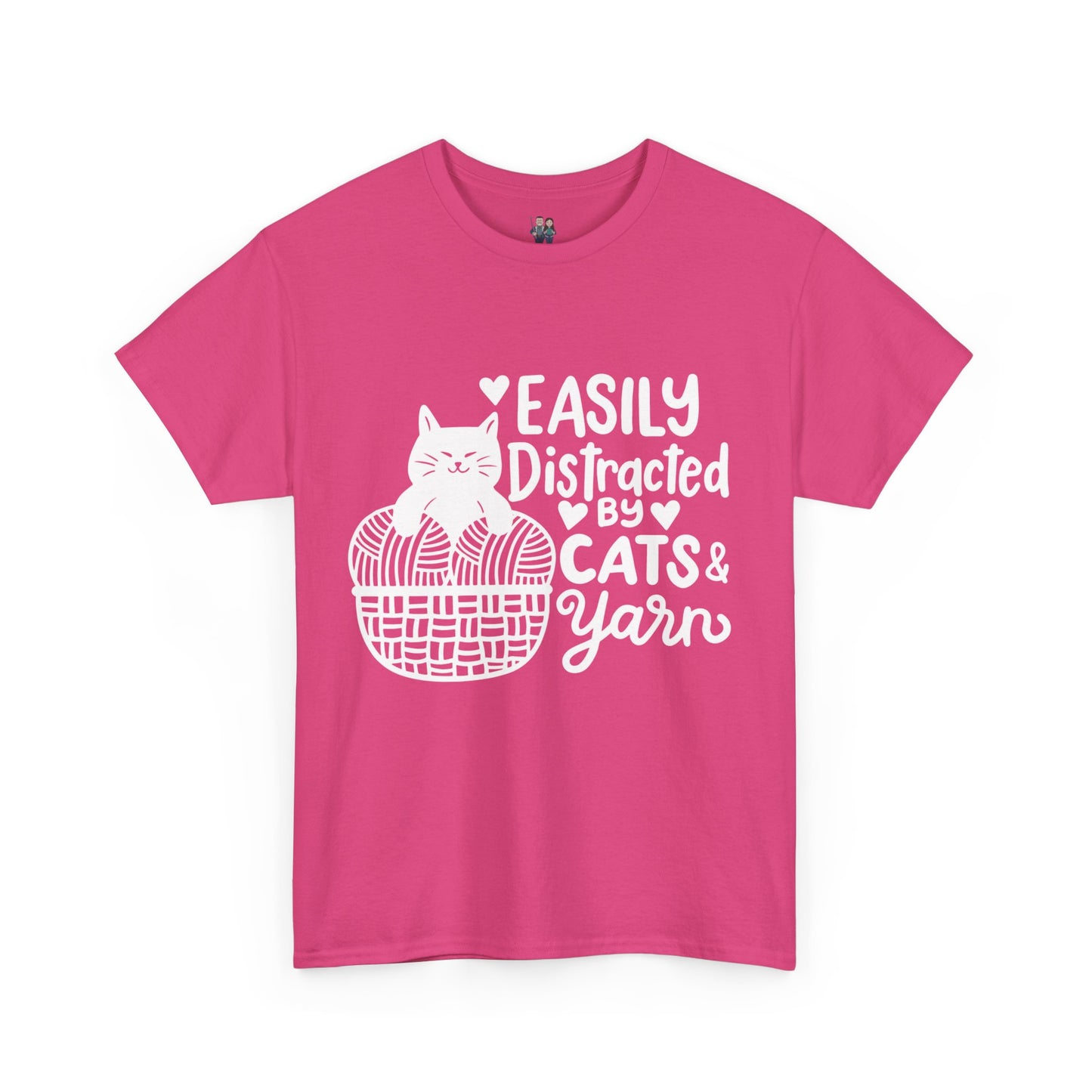 Crochet Humor Unisex Heavy Cotton Tee