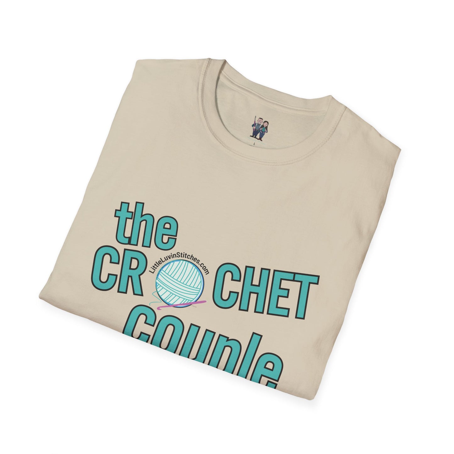 Crochet Couple Unisex Softstyle T-Shirt