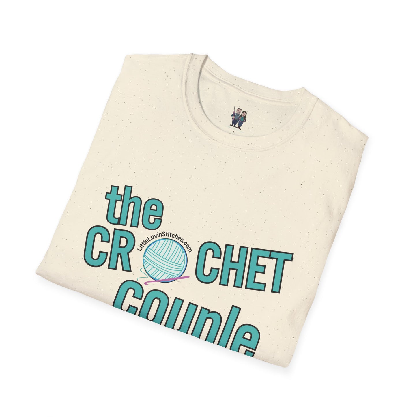 Crochet Couple Unisex Softstyle T-Shirt