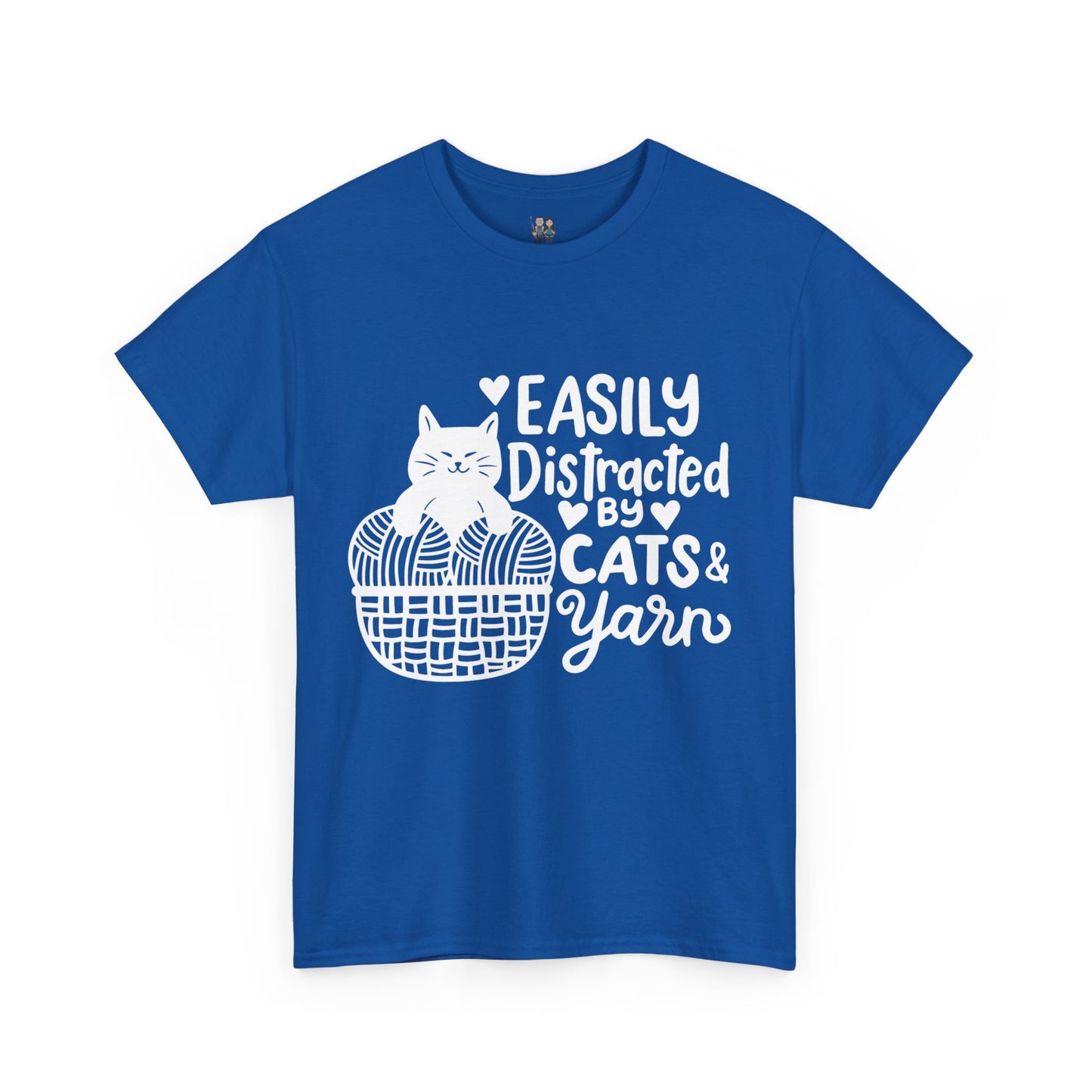 Crochet Humor Unisex Heavy Cotton Tee