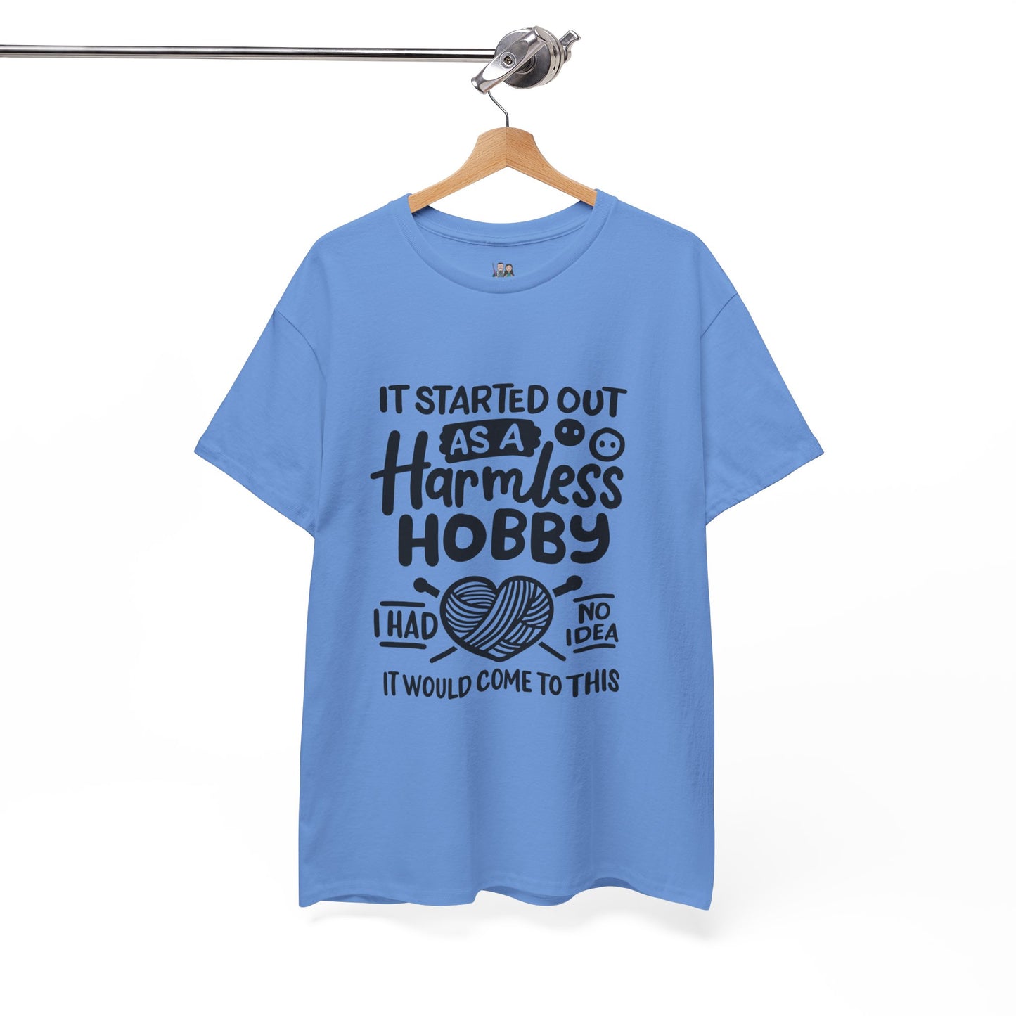 Crochet Hobby T-Shirt Unisex Heavy Cotton Tee