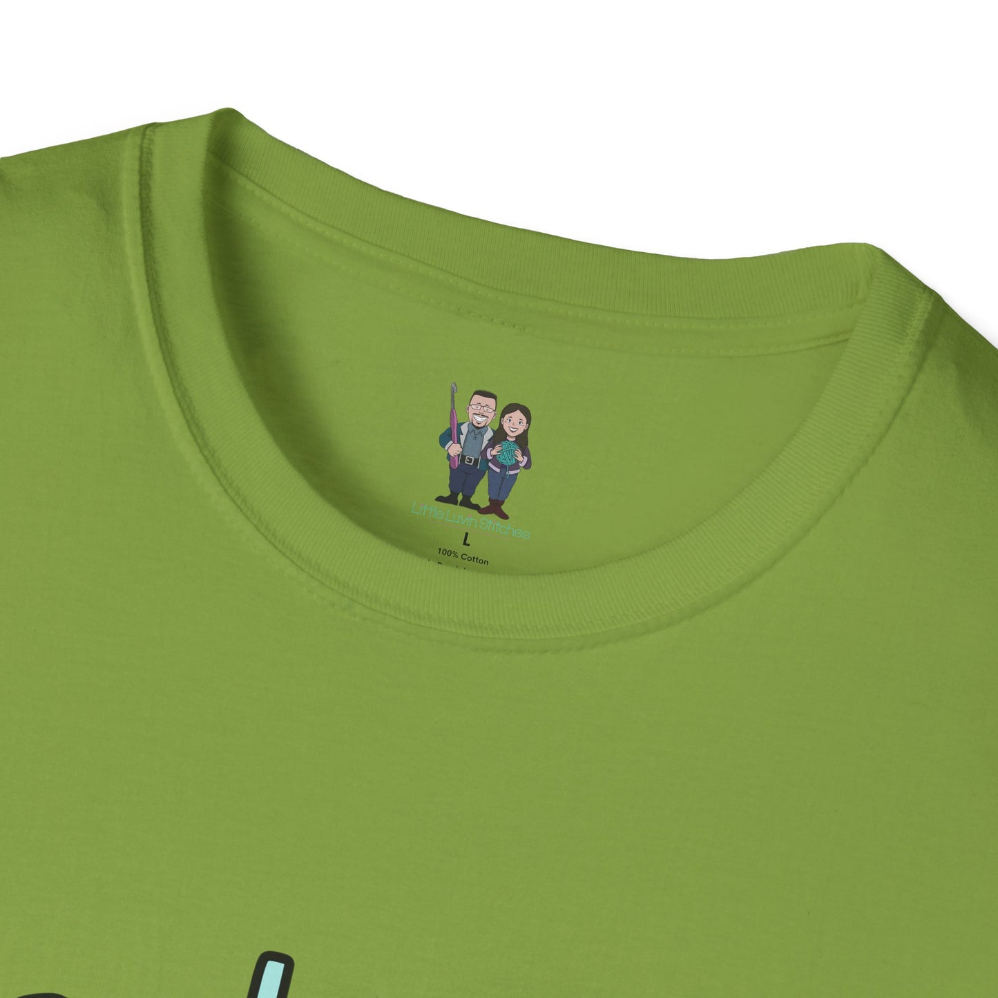 Sashay Crochet, Unisex Softstyle T-Shirt, Comfortable and Extra Soft