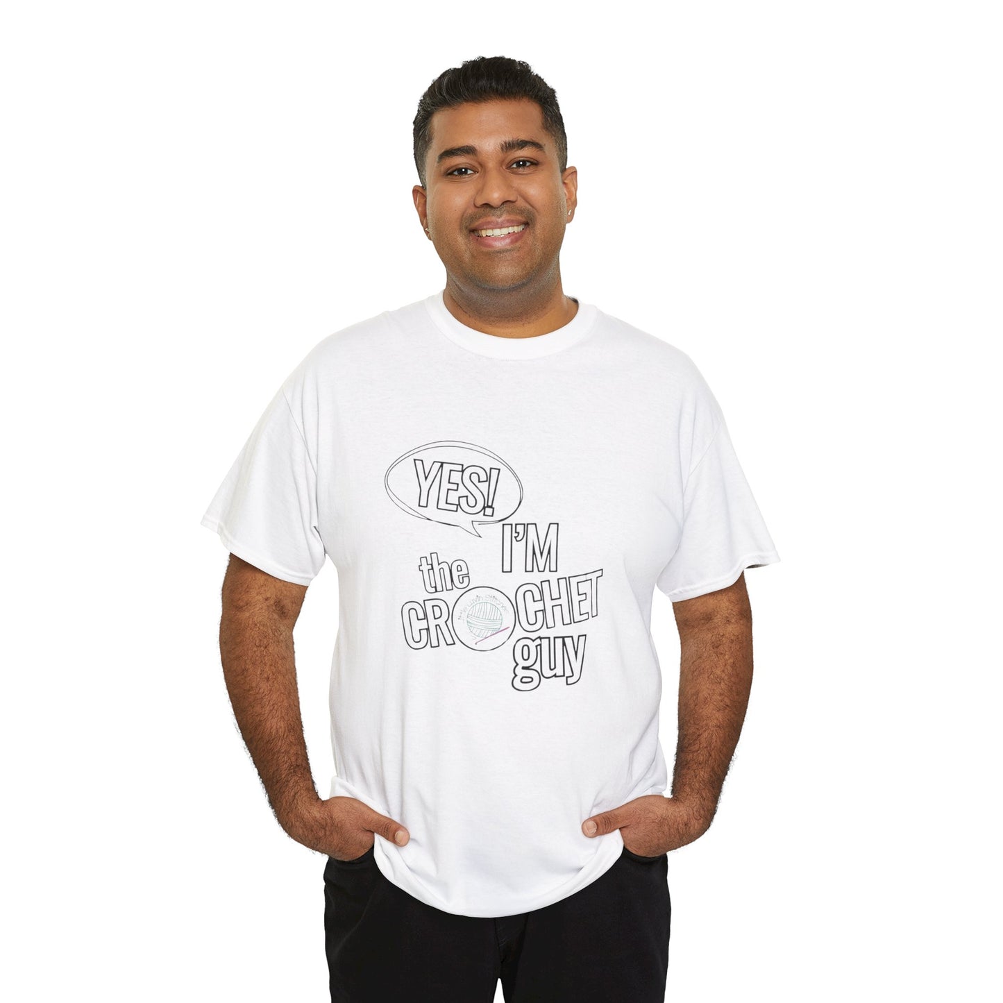 I'm The Crochet Guy Unisex Heavy Cotton Tee
