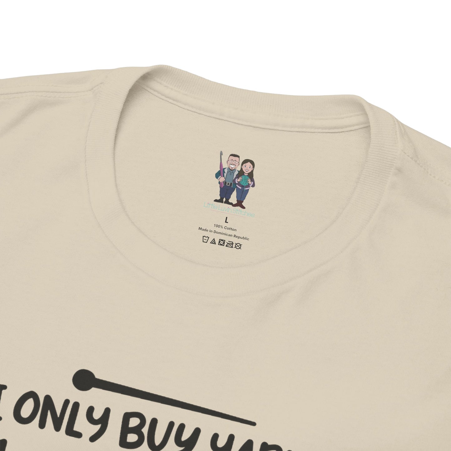 Funny Crochet Theme Unisex Heavy Cotton Tee