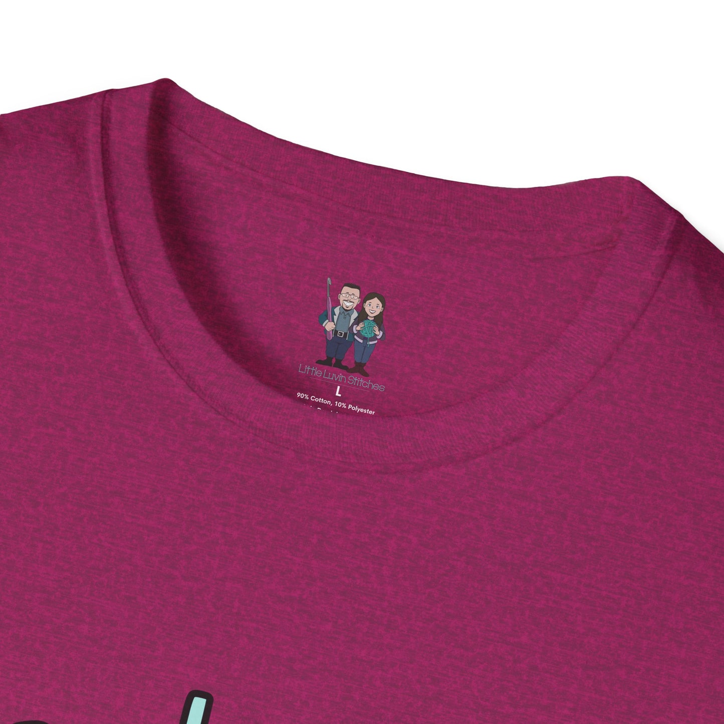 Sashay Crochet, Unisex Softstyle T-Shirt, Comfortable and Extra Soft