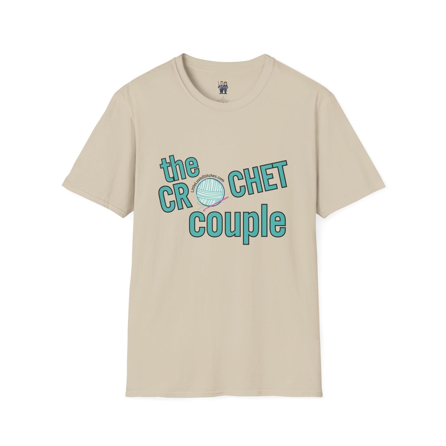 Crochet Couple Unisex Softstyle T-Shirt