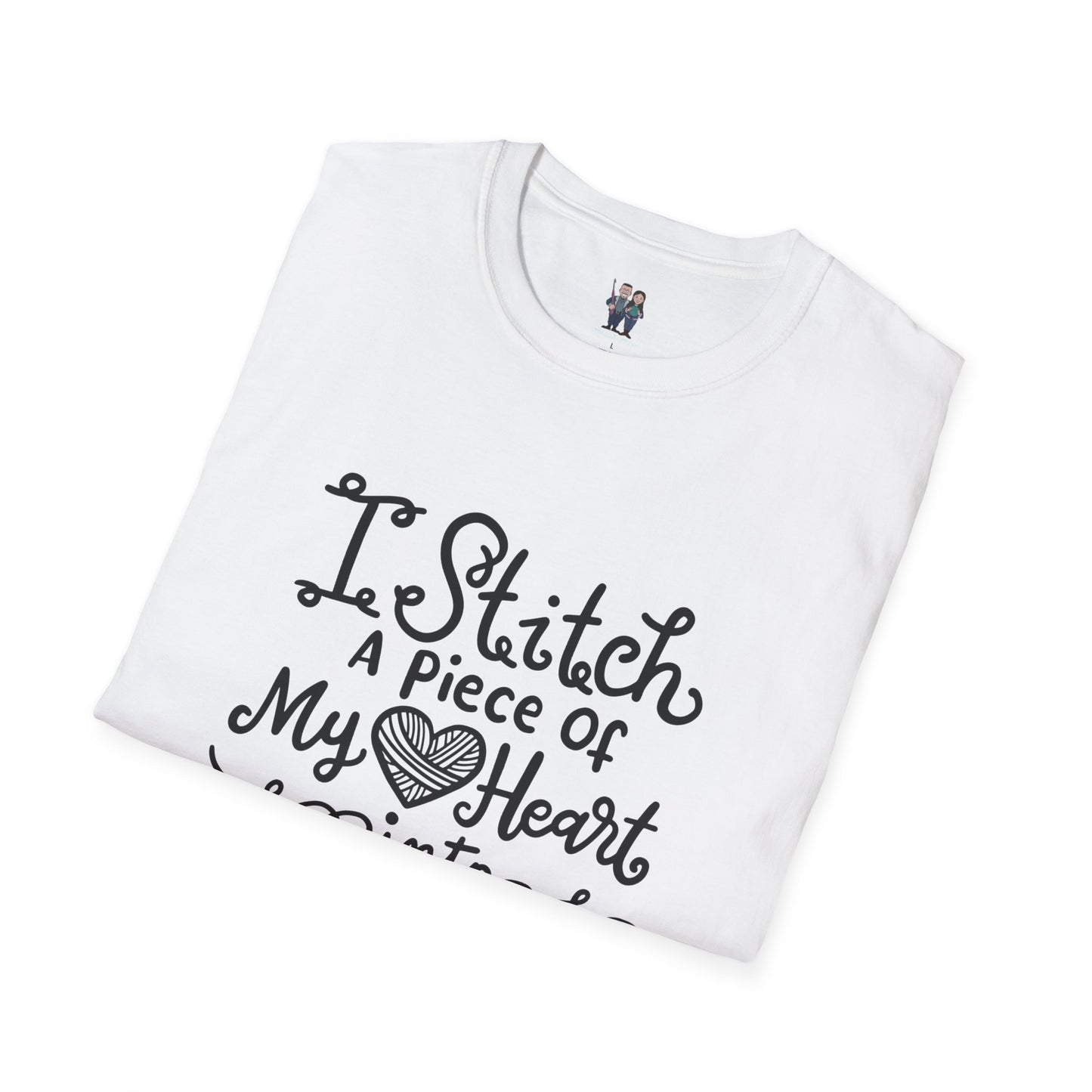 Thoughtful Crochet Saying Unisex Softstyle Tee, Gift For Crochet Lover