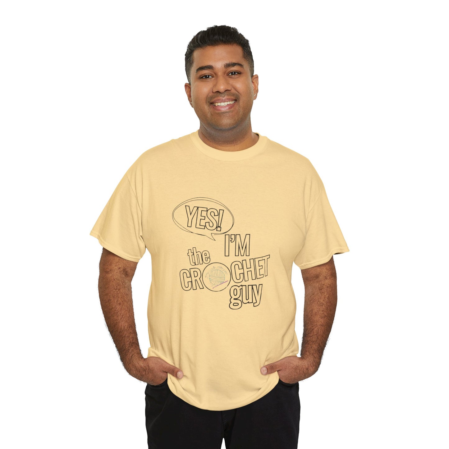 I'm The Crochet Guy Unisex Heavy Cotton Tee