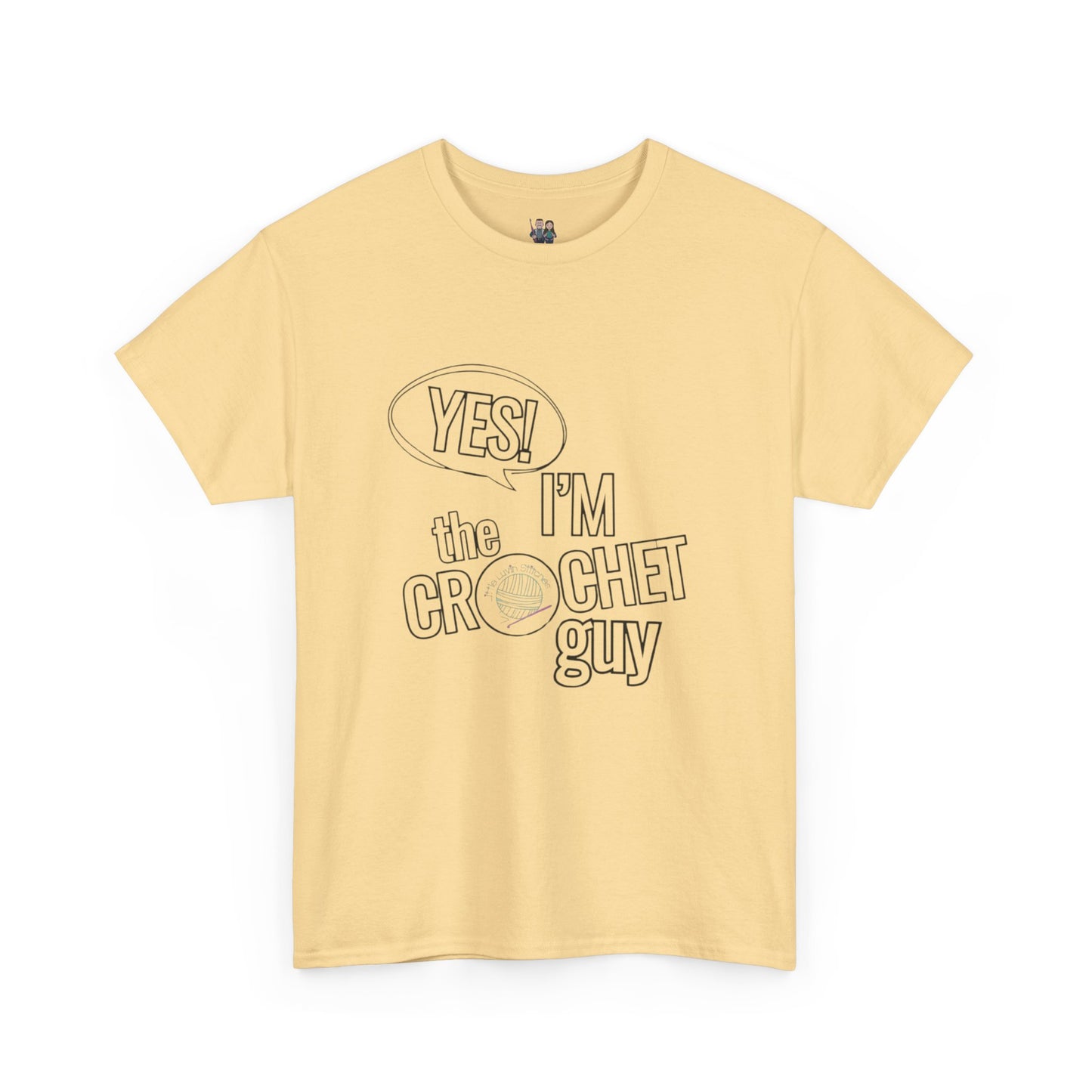 I'm The Crochet Guy Unisex Heavy Cotton Tee