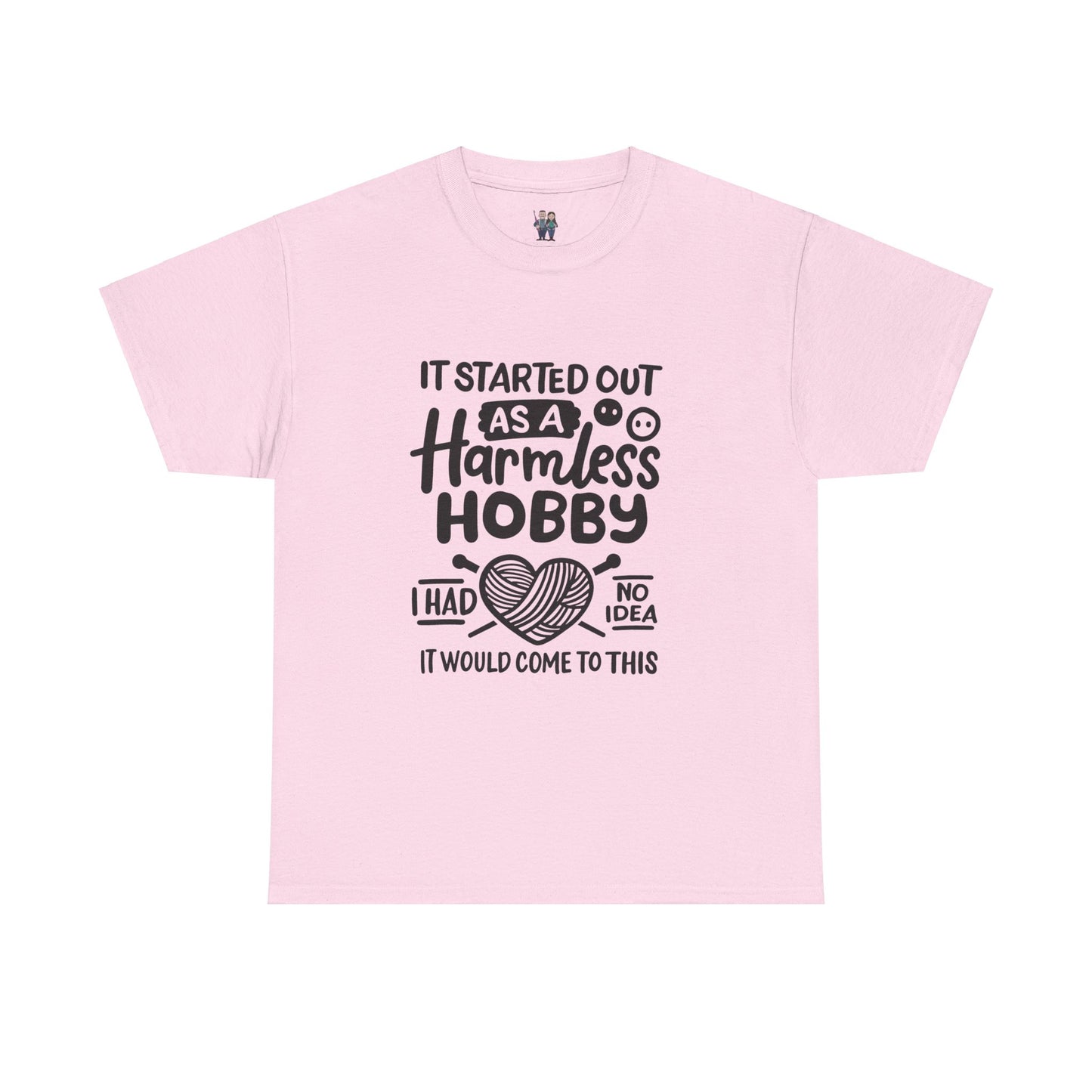 Crochet Hobby T-Shirt Unisex Heavy Cotton Tee