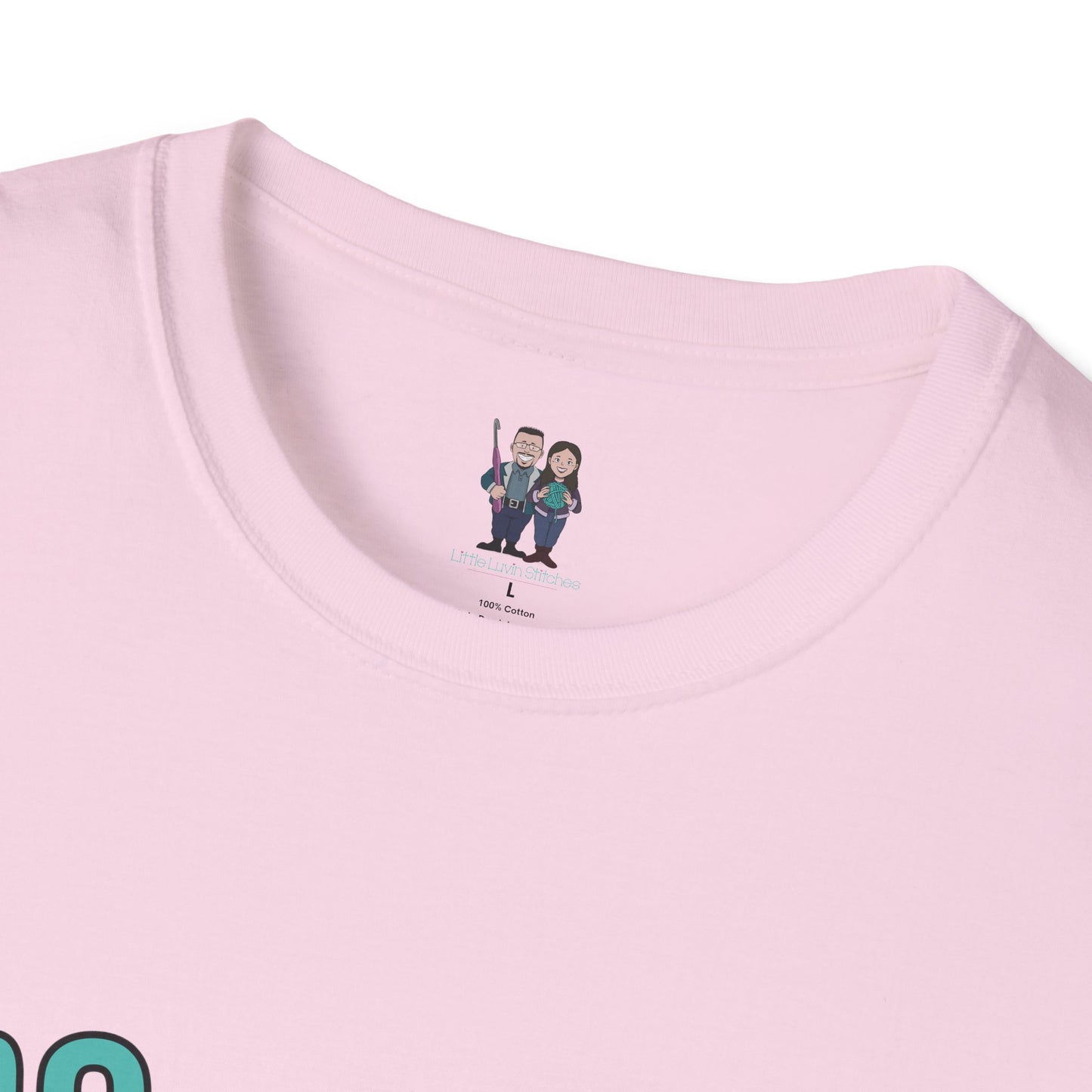 Crochet Couple Unisex Softstyle T-Shirt