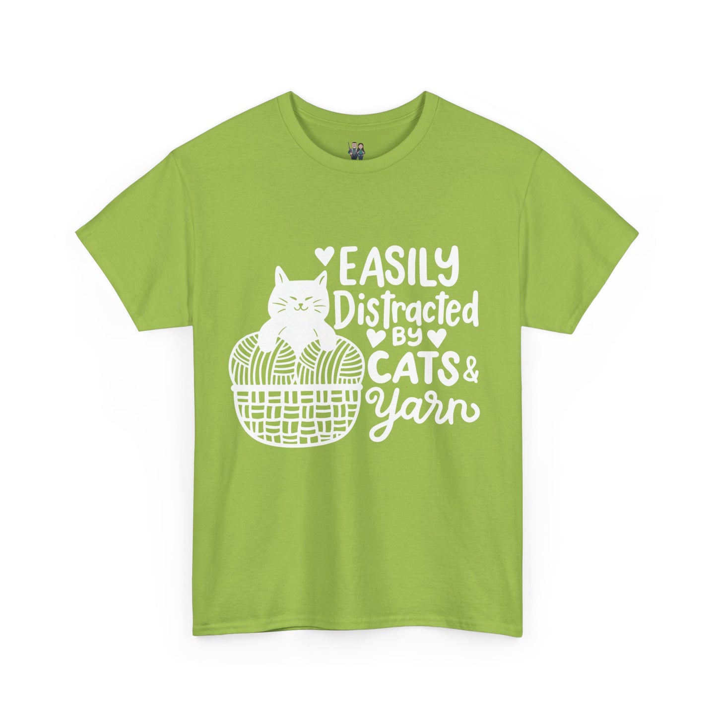 Crochet Humor Unisex Heavy Cotton Tee